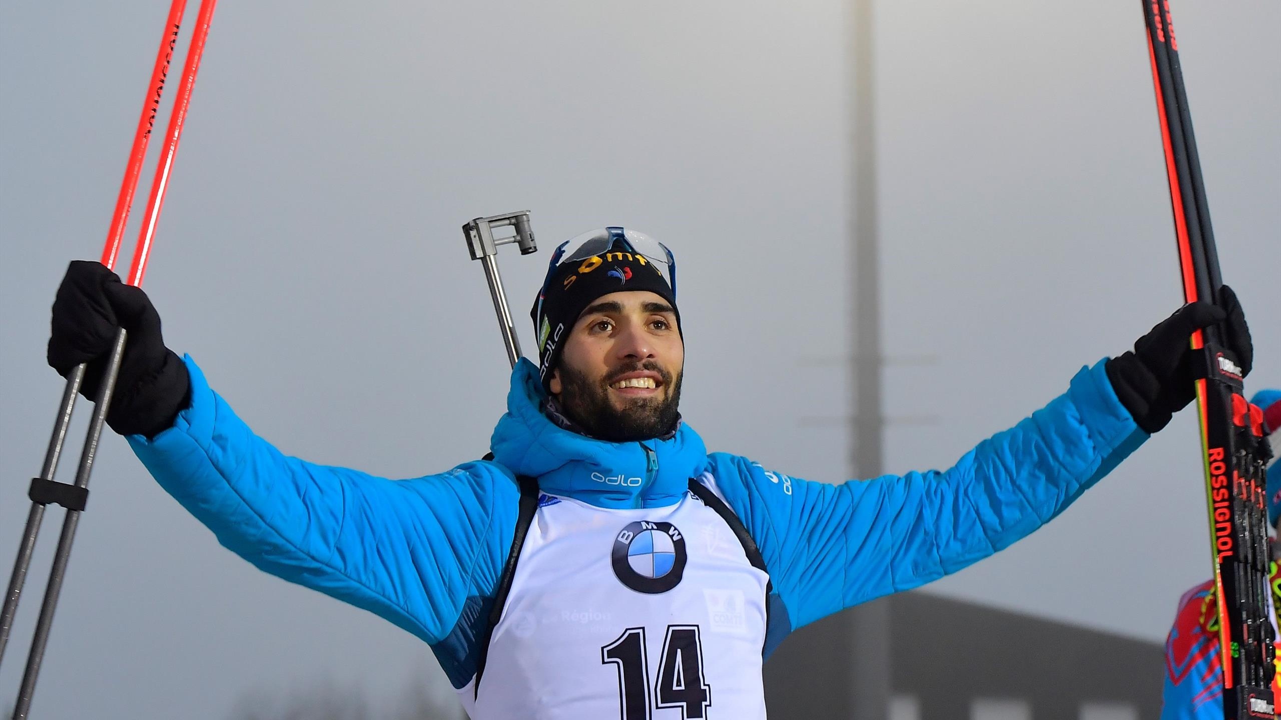 2020 IBU World Cup, Martin Fourcade Wallpaper, 2560x1440 HD Desktop