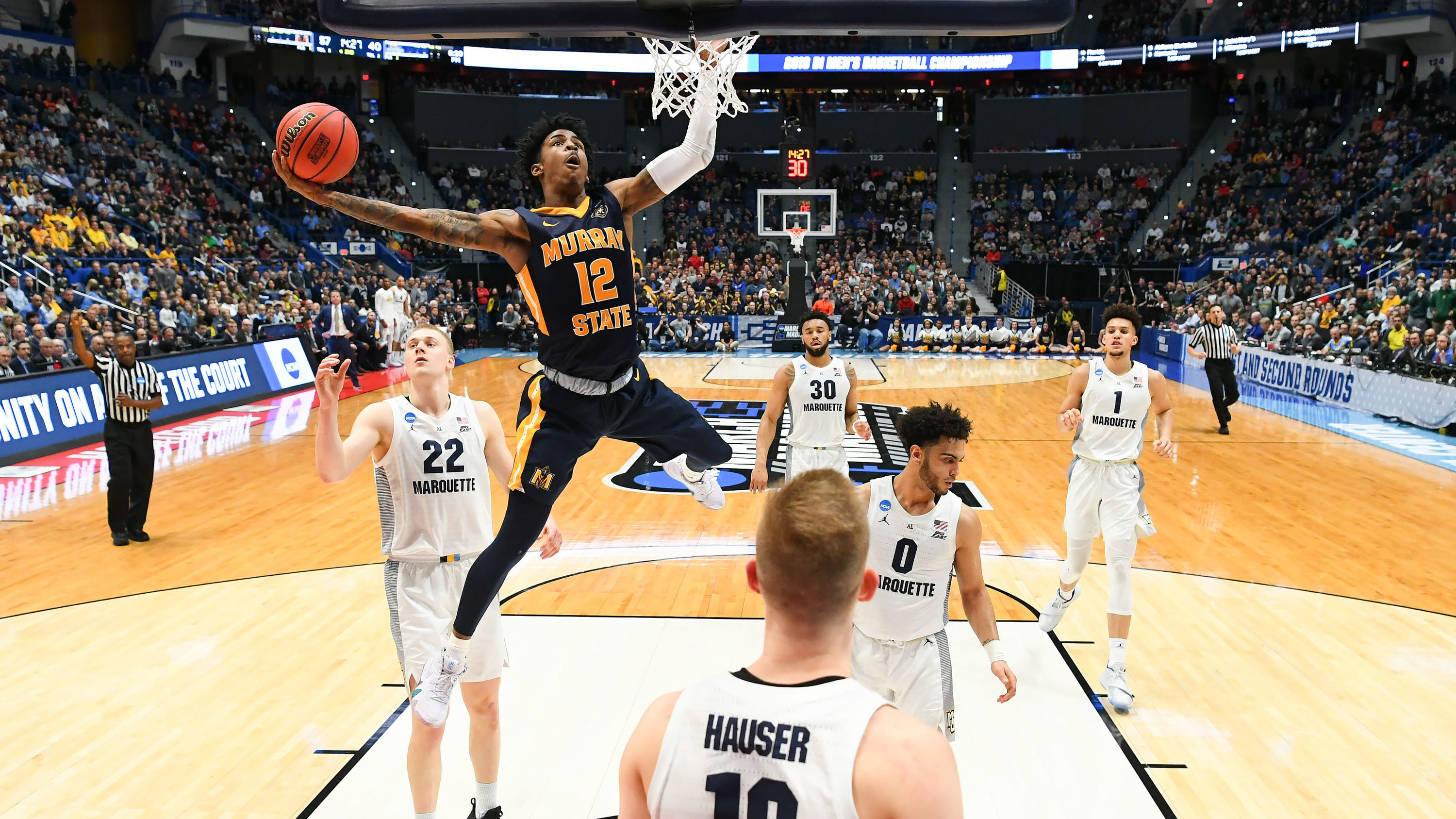 2019 NCAA Tournament, Ja Morant Wallpaper, 3000x1690 HD Desktop