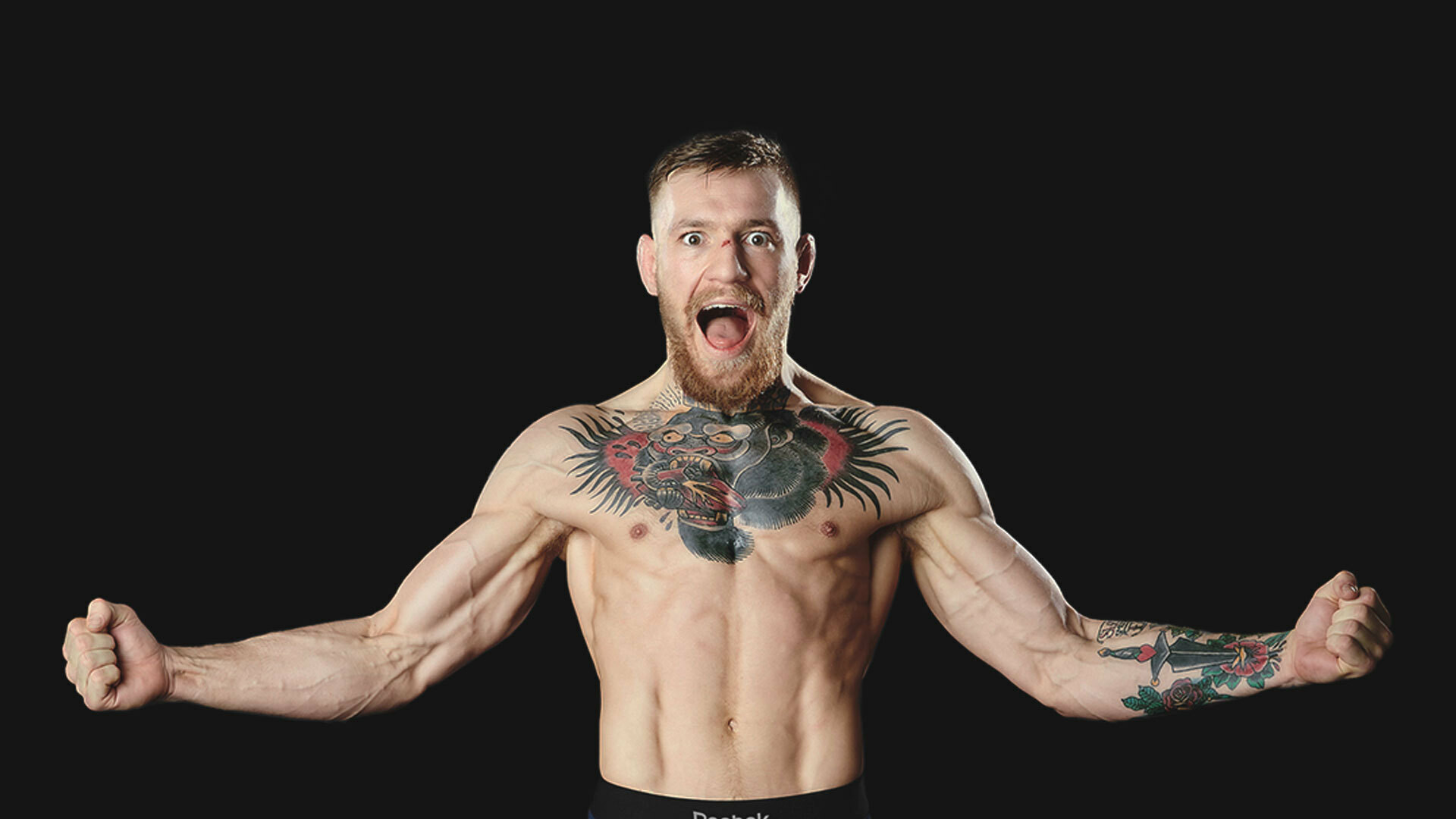 Conor McGregor, UFC superstar, Powerful strikes, Irish fighter, 1920x1080 Full HD Desktop