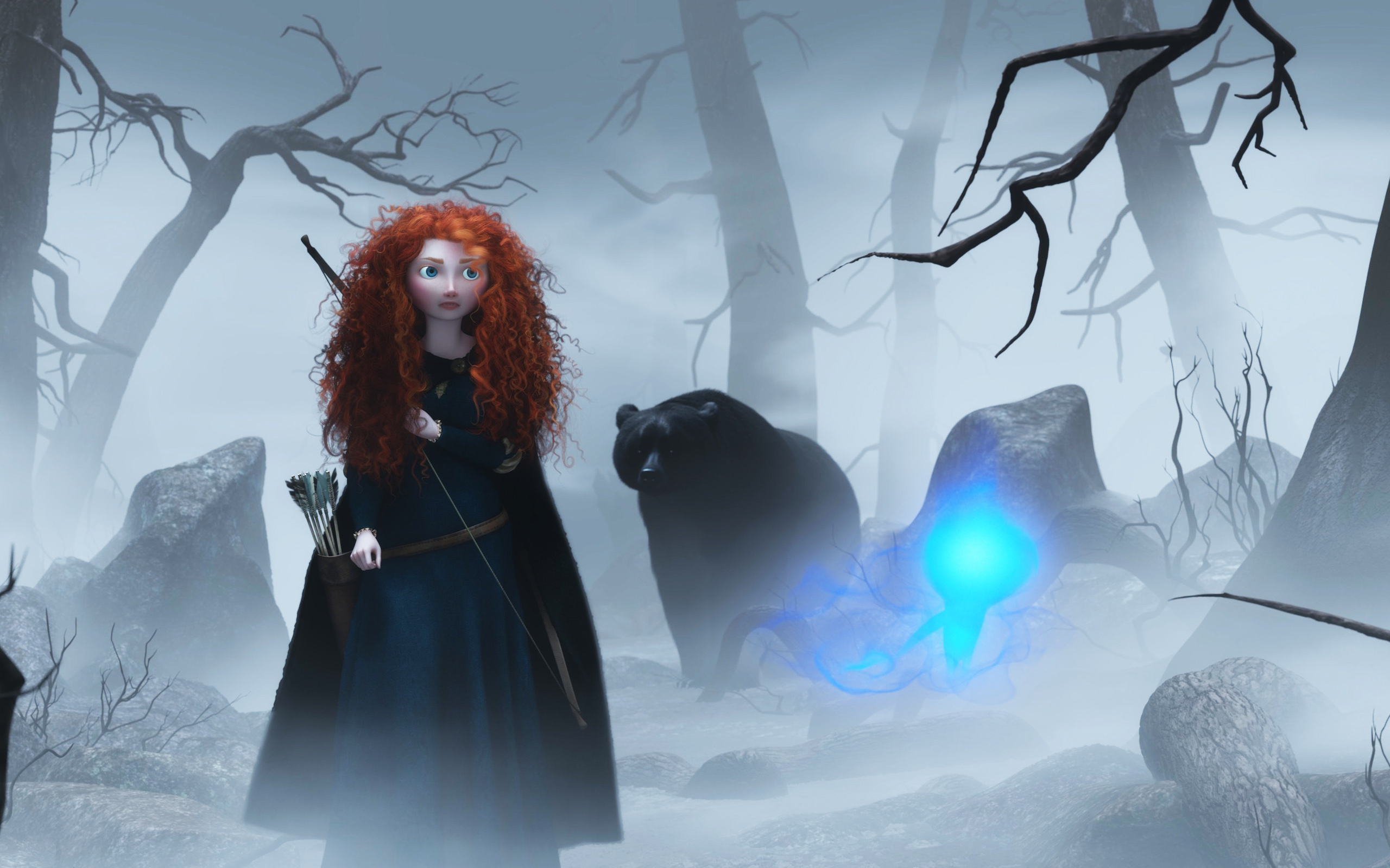 Princess Merida, Brave, Animation, Wallpaper, 2560x1600 HD Desktop