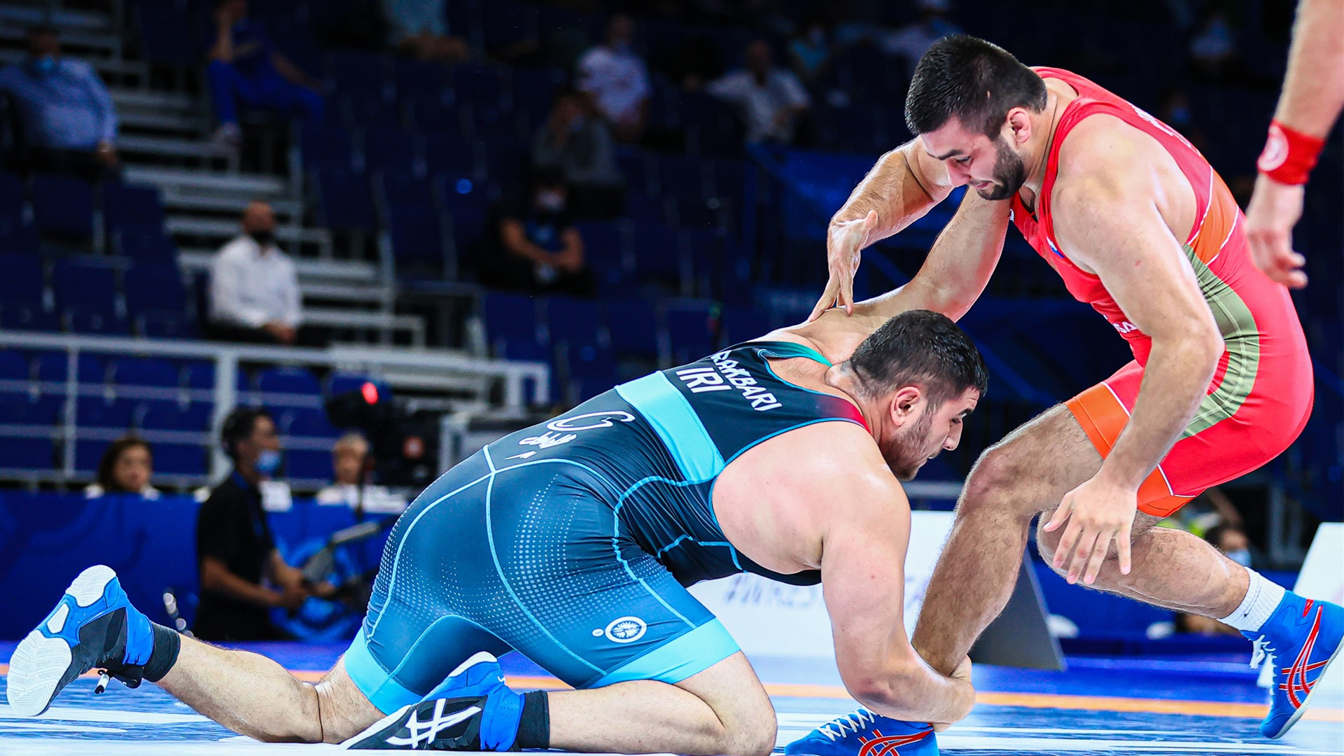 Junior World Championships, Iranian freestyle wrestlers, Golds and bronze, 1920x1080 Full HD Desktop