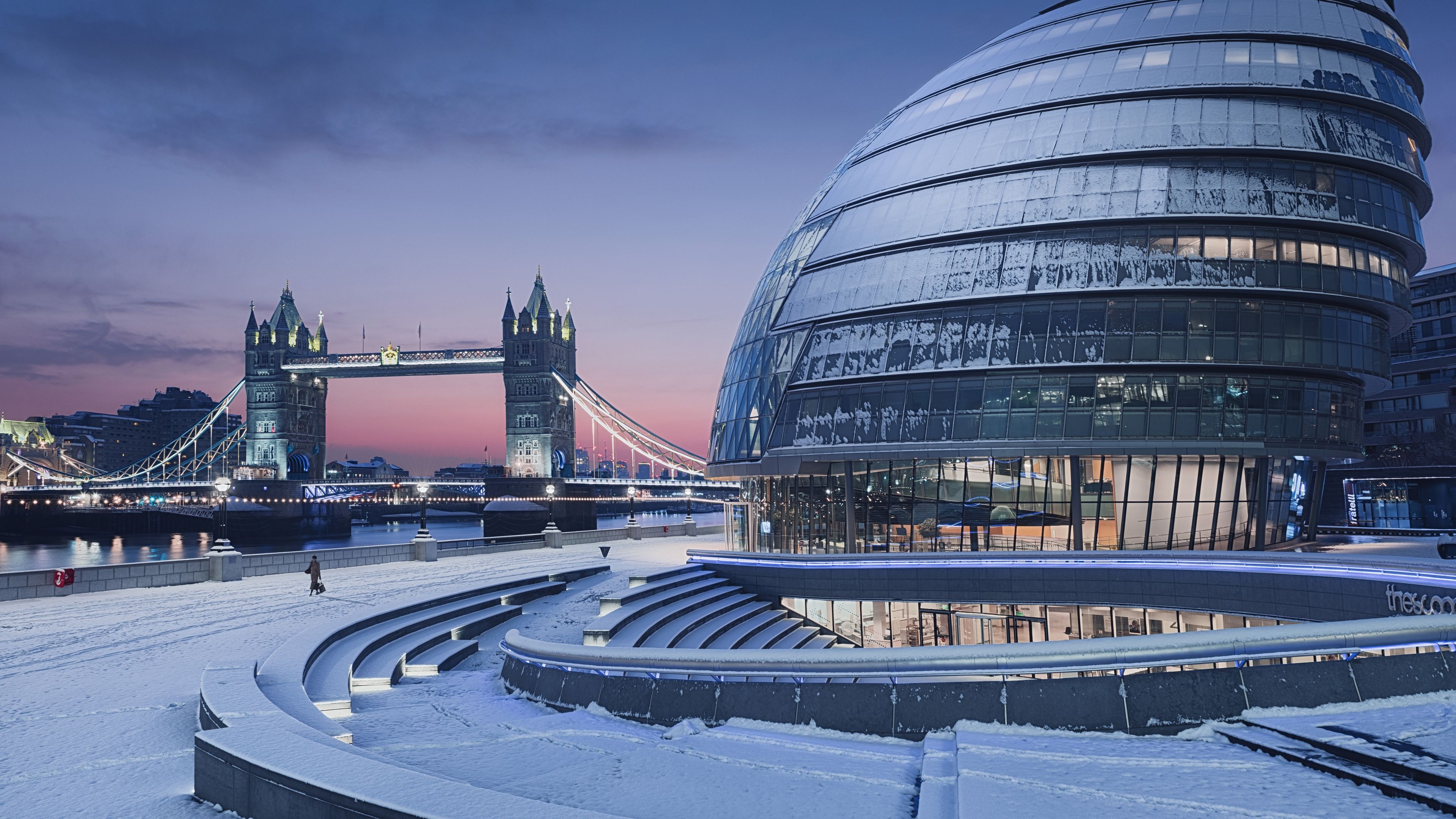 City Hall, London Wallpaper, 3840x2160 4K Desktop