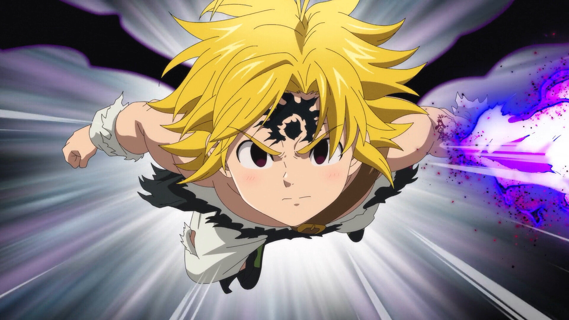 Cursed by Light, Age of Gods, Seven Deadly Sins, Anime, 1920x1080 Full HD Desktop