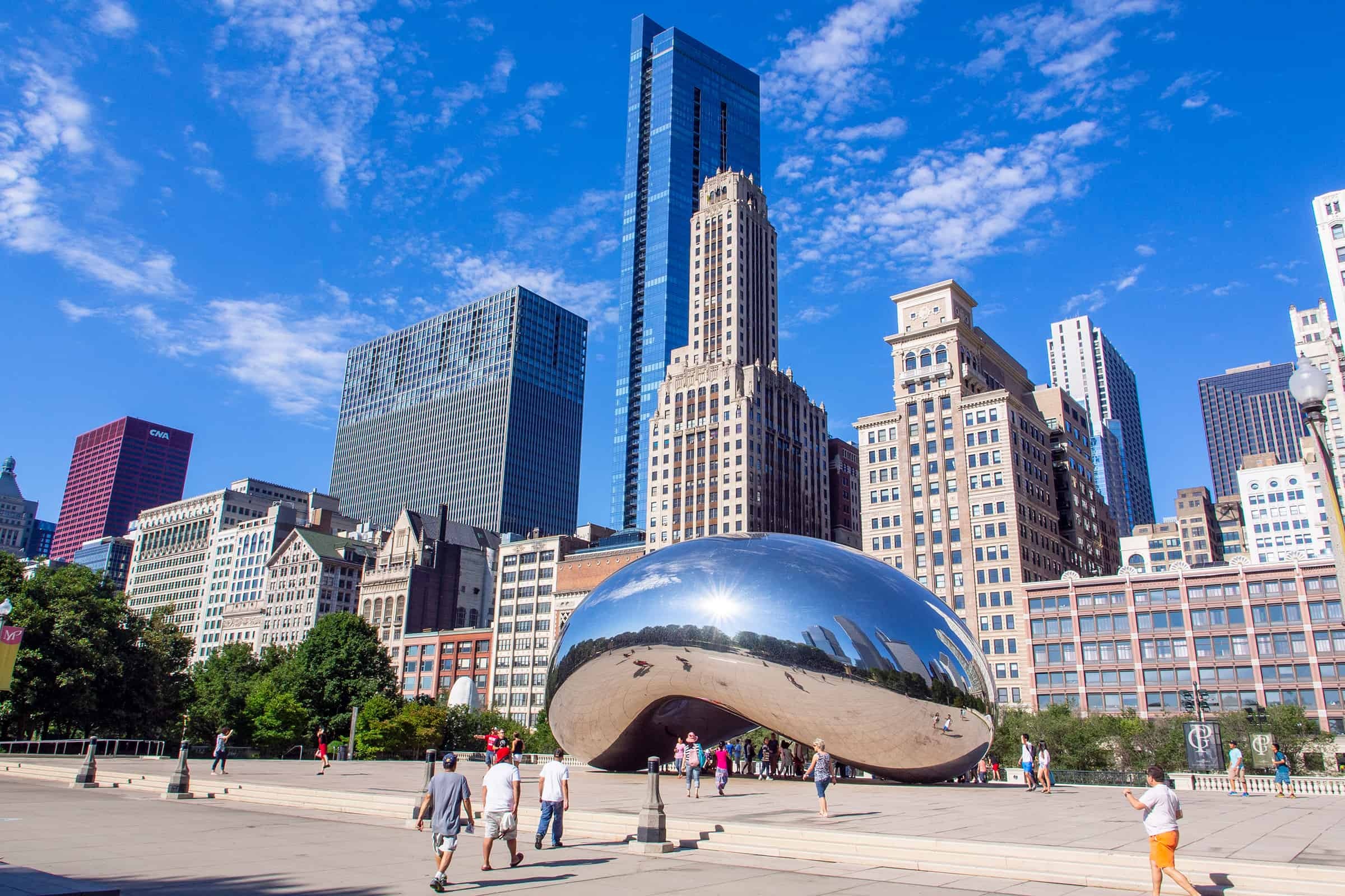 United States travel, Cloud Gate visit, Iconic sculpture, Travel destinations, 2400x1600 HD Desktop