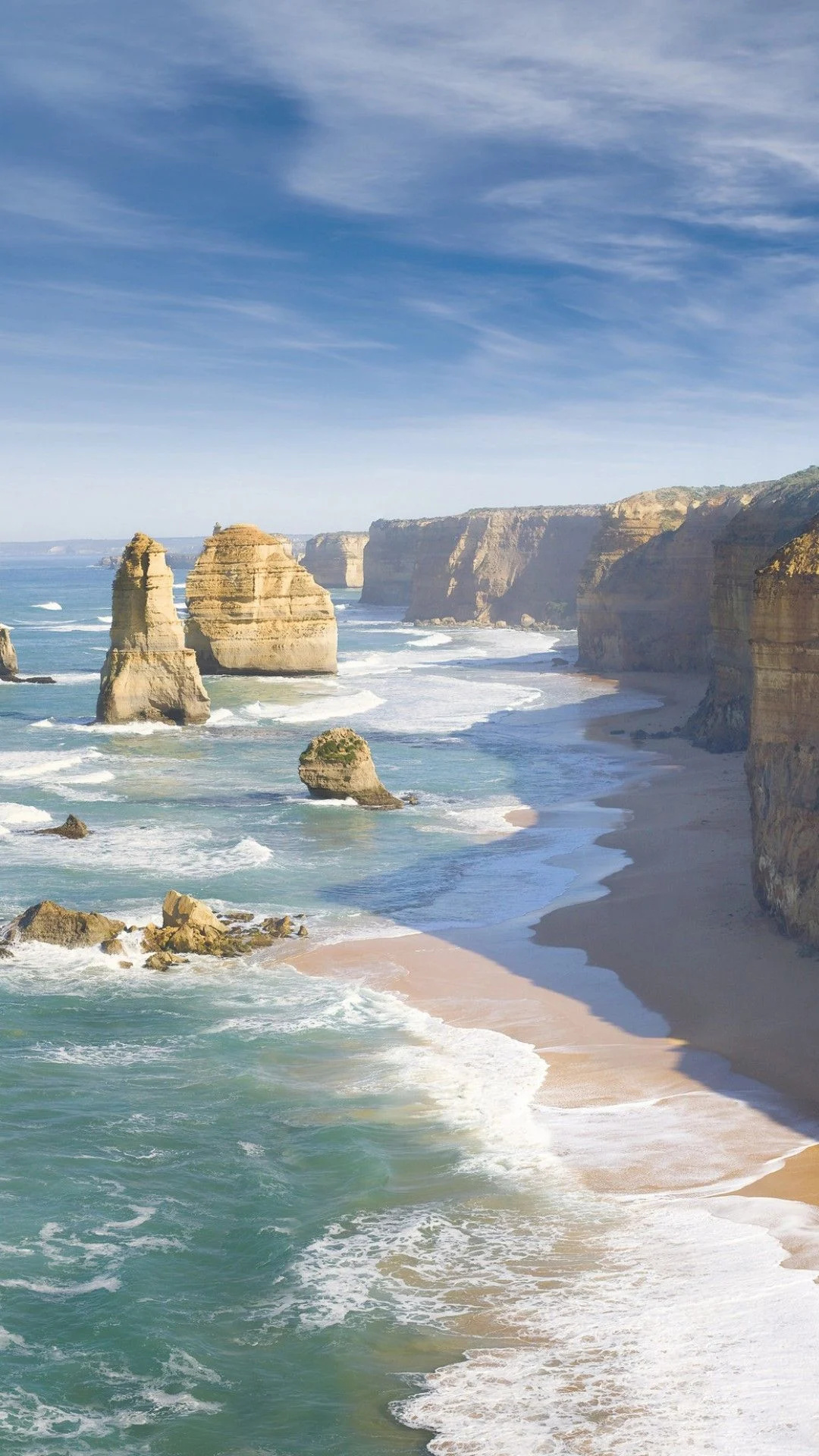 Twelve Apostles, Great Ocean Road, 1080x1920 Full HD Phone