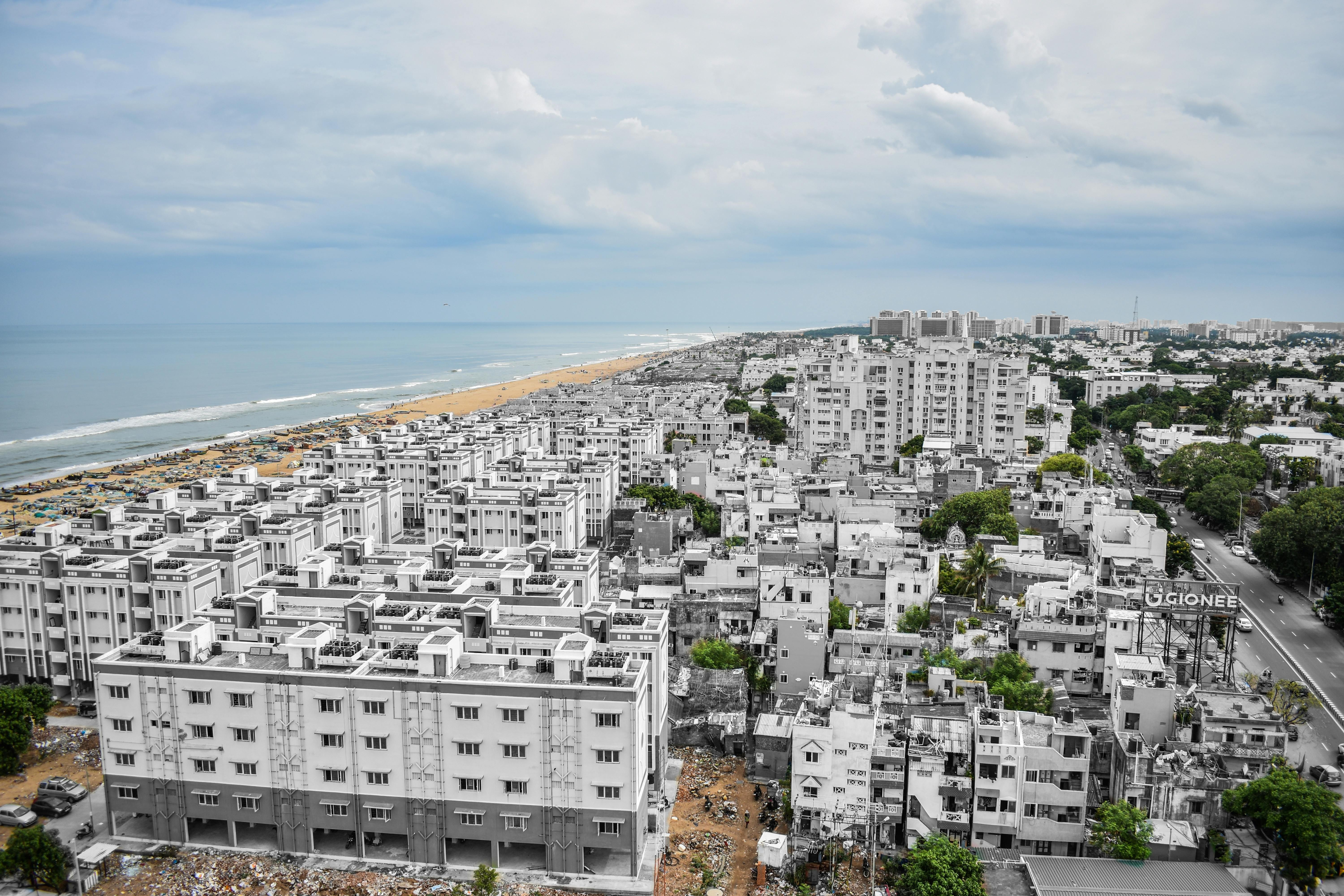 Chennai, Marina Beach Wallpaper, 6000x4000 4K Desktop