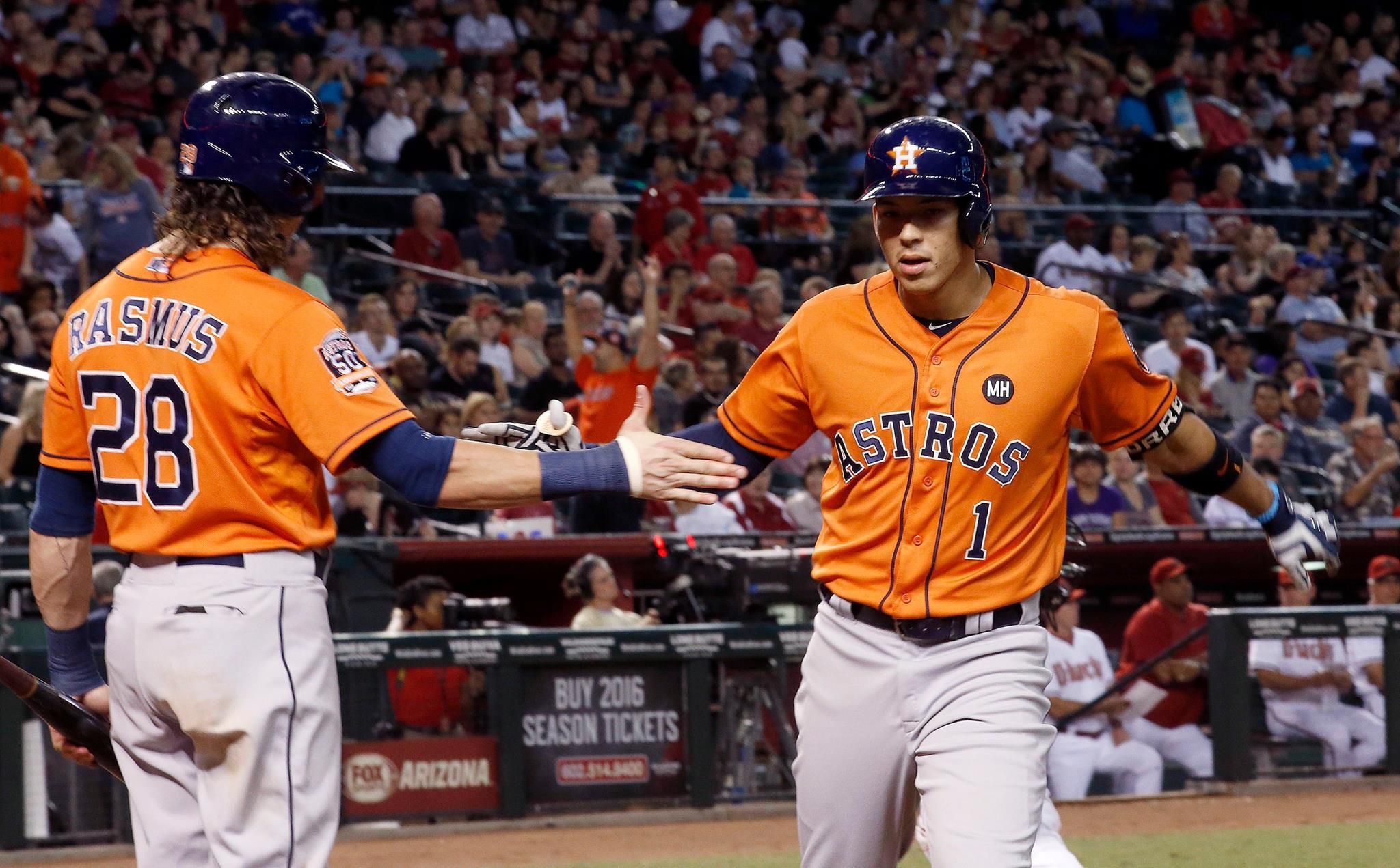 Carlos Correa And Colby Rasmus, Houston Astros Wallpaper, 2050x1280 HD Desktop