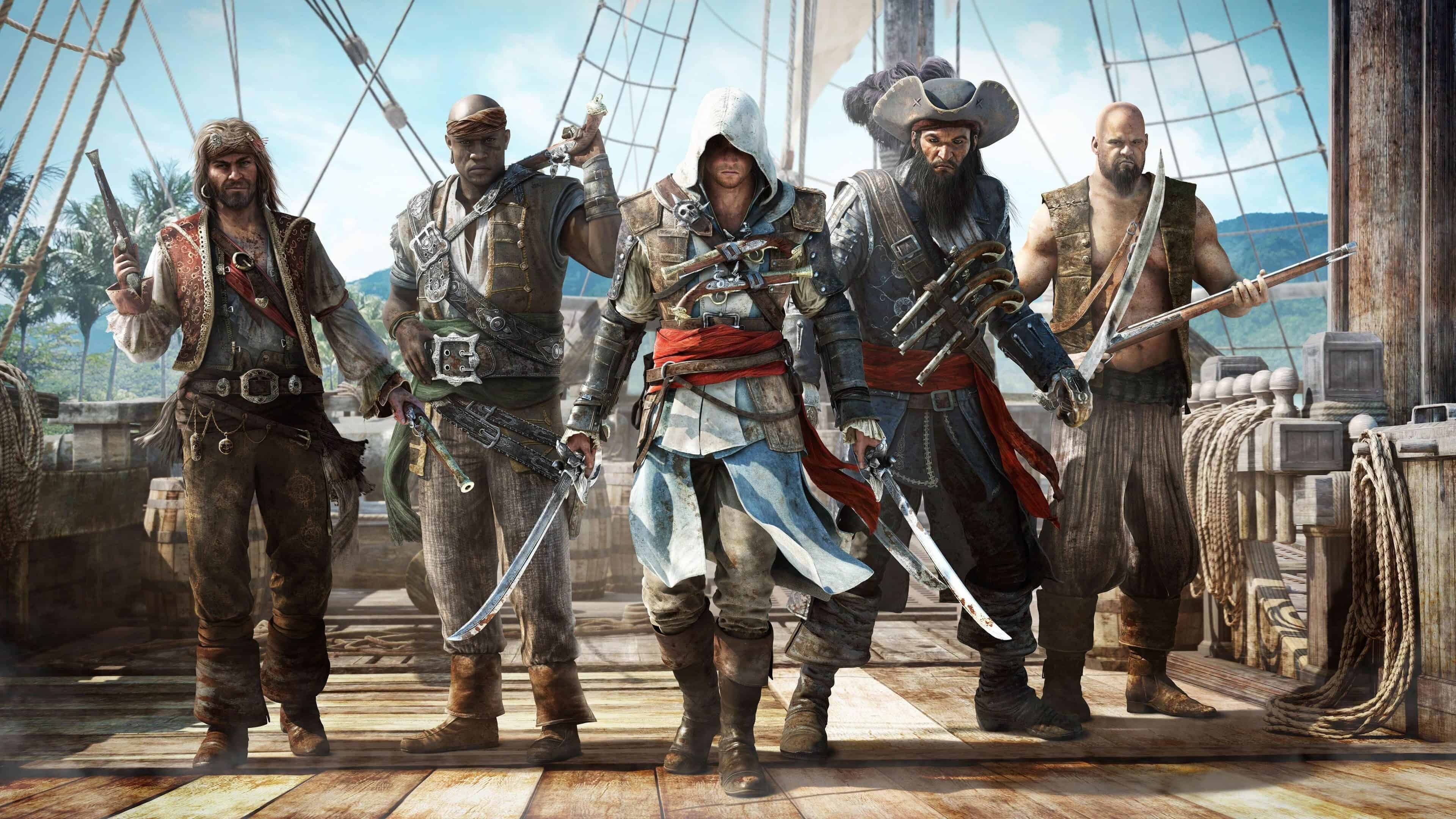 Black Flag, Assassin's Creed Wallpaper, 3840x2160 4K Desktop