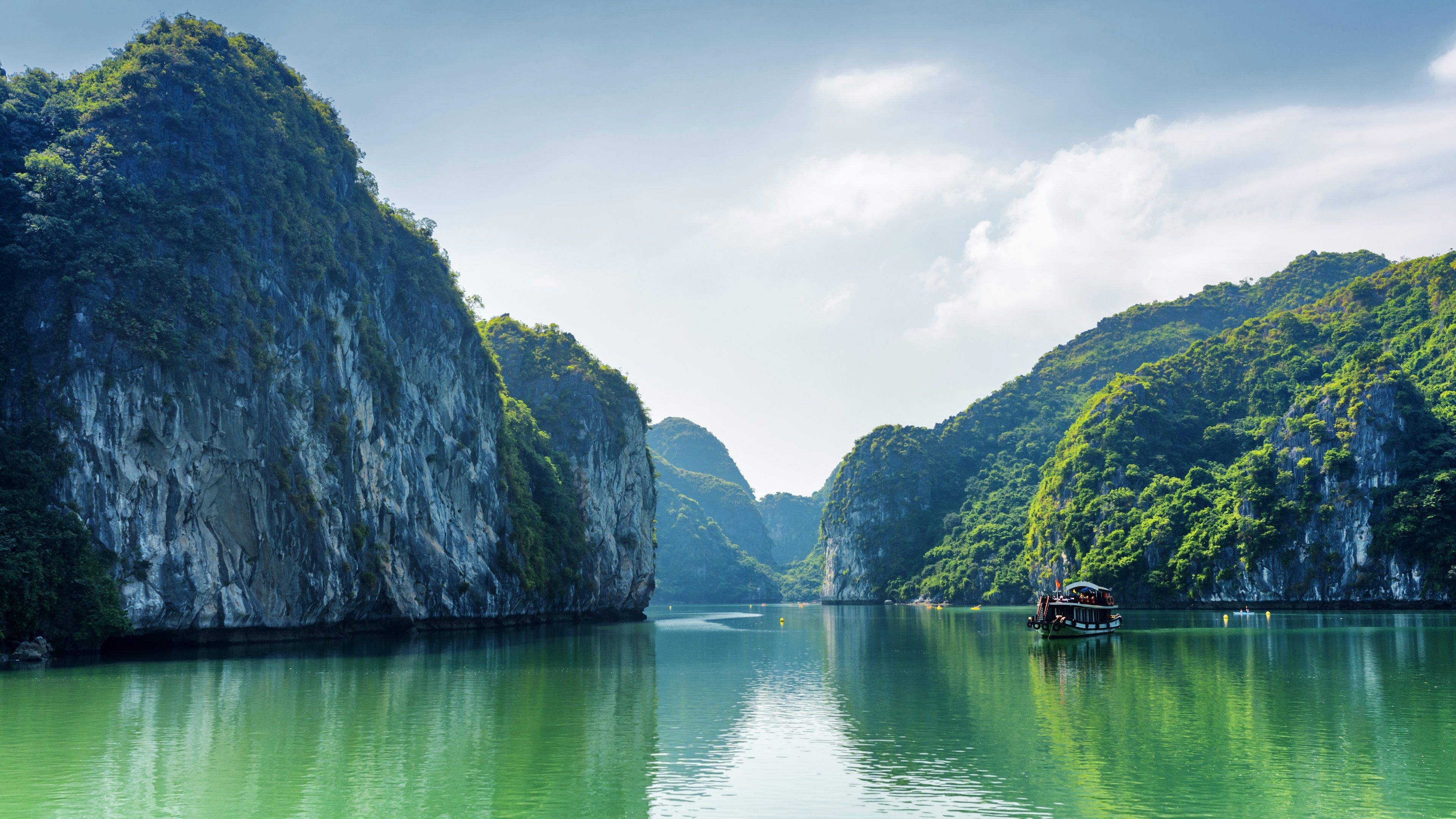 Ha Long Bay Vietnam, 4K wallpapers, 3840x2160 4K Desktop