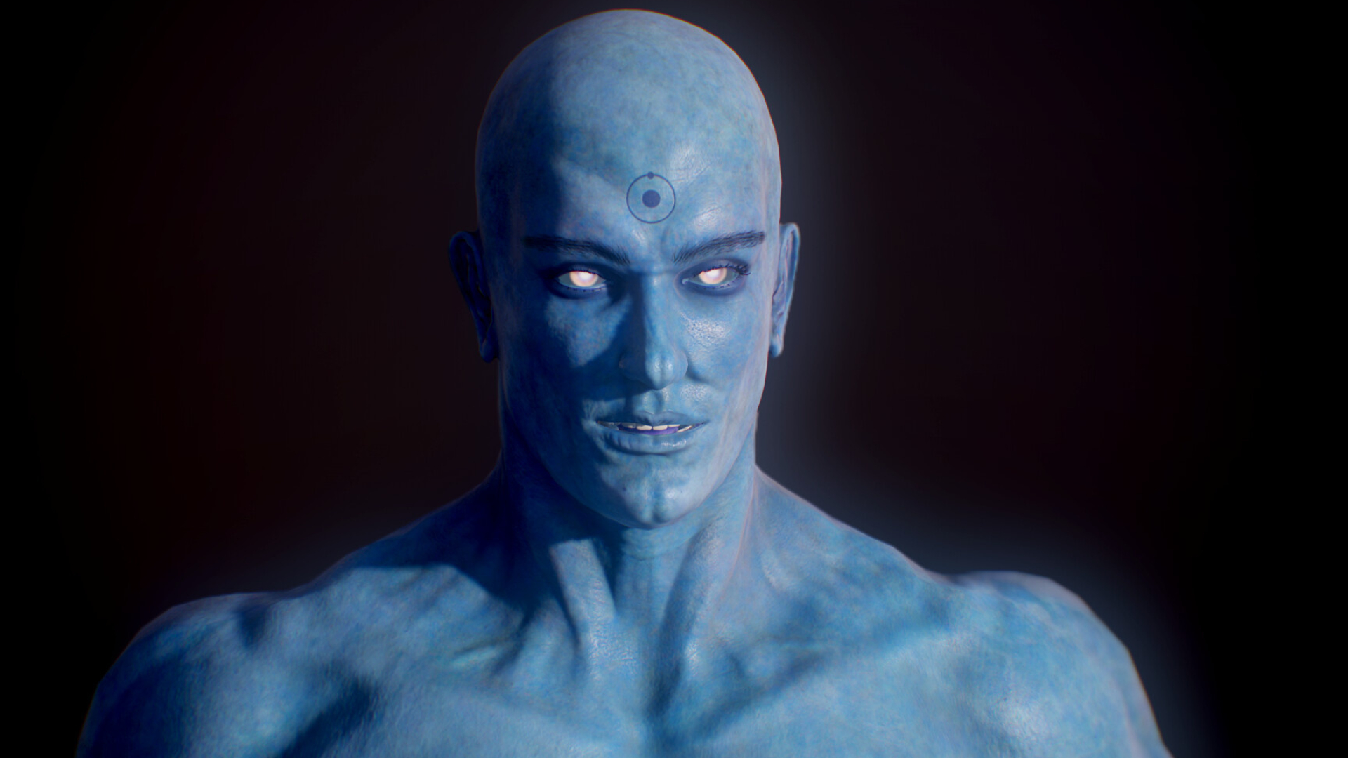 Alejandro Angelone, Luis Cardenas, Dr. Manhattan, Artistic interpretation, 1920x1080 Full HD Desktop