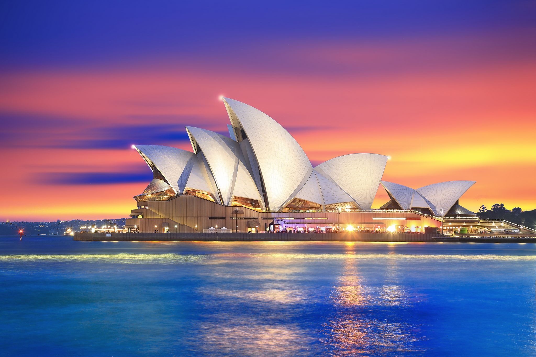 Sydney Opera House, Architectural marvel, Cultural icon, Magnificent setting, 2050x1370 HD Desktop