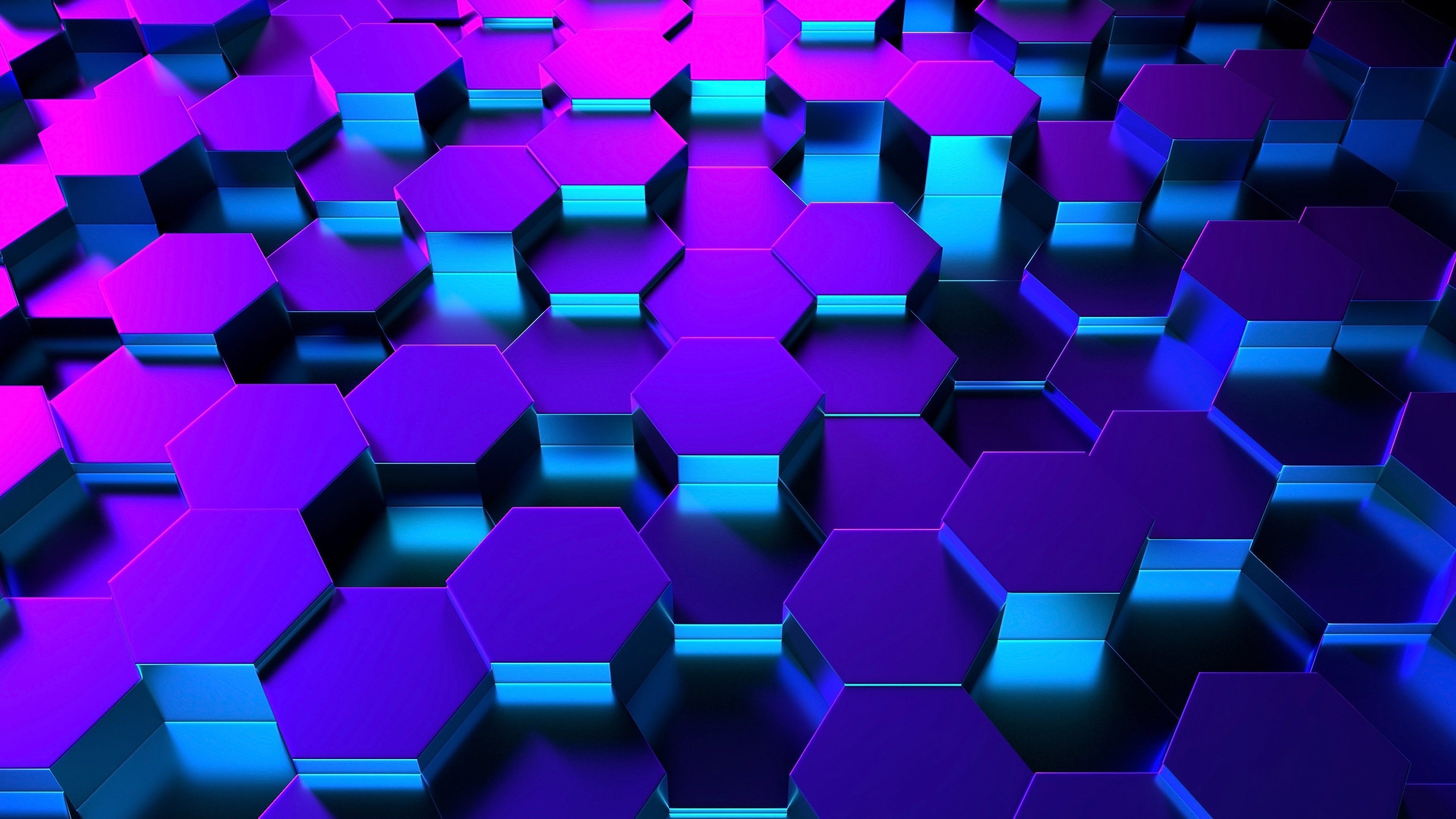 Hexagons, Pretty Backgrounds Wallpaper, 3840x2160 4K Desktop