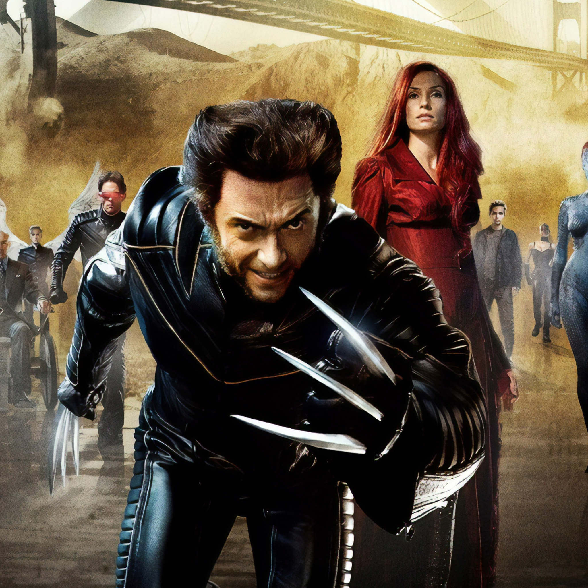 X-Men The Last Stand, iPad Air, 4K wallpapers, 2050x2050 HD Phone