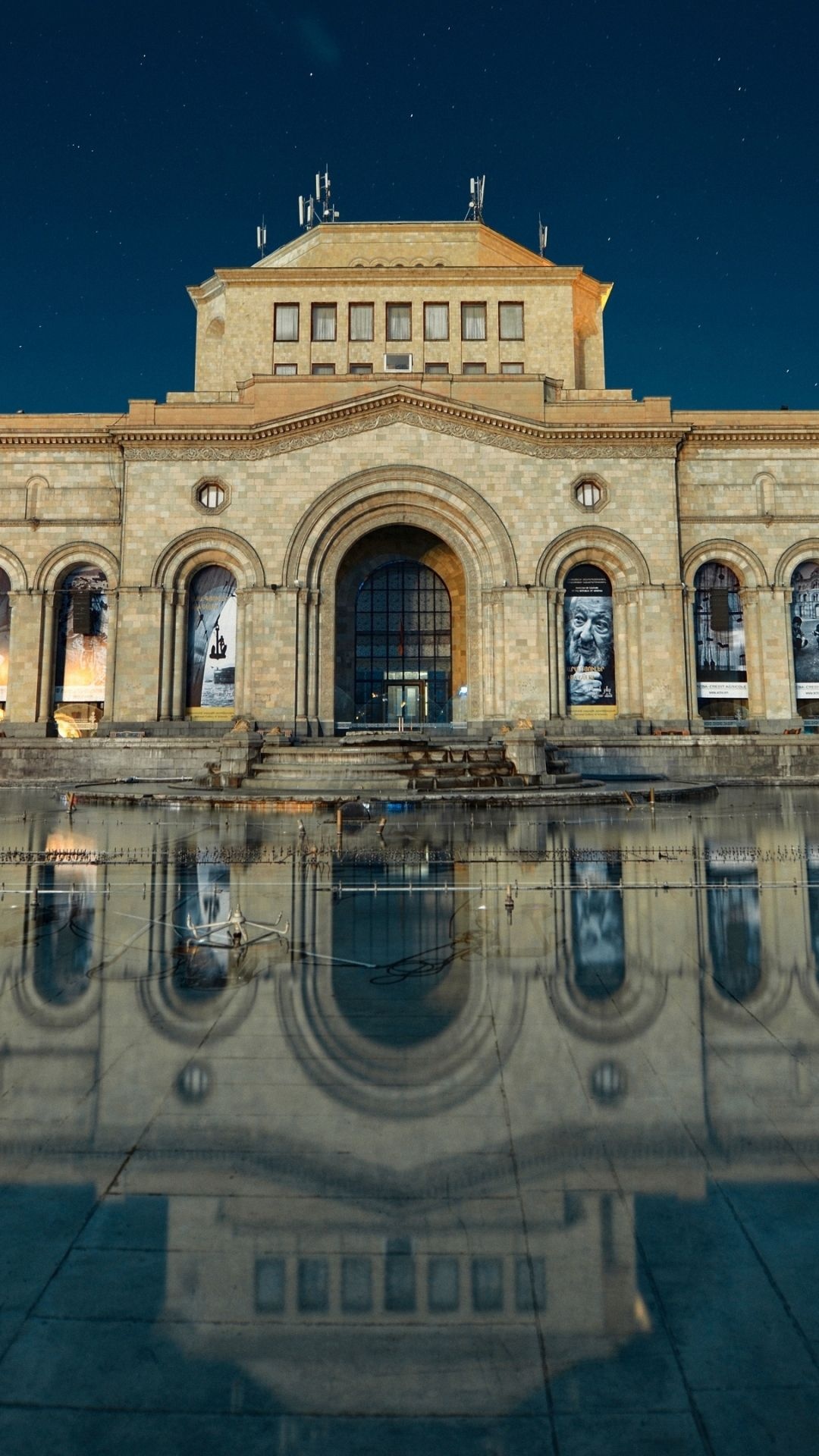 Armenia travels, National gallery, Mobile wallpaper, Reflections of art, 1080x1920 Full HD Phone