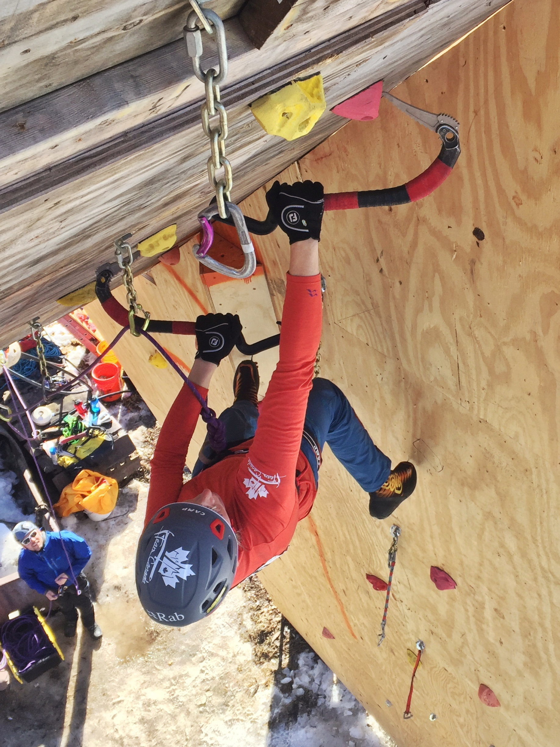 2018 UIAA North American Championships, Ice Climbing Wallpaper, 1840x2450 HD Phone