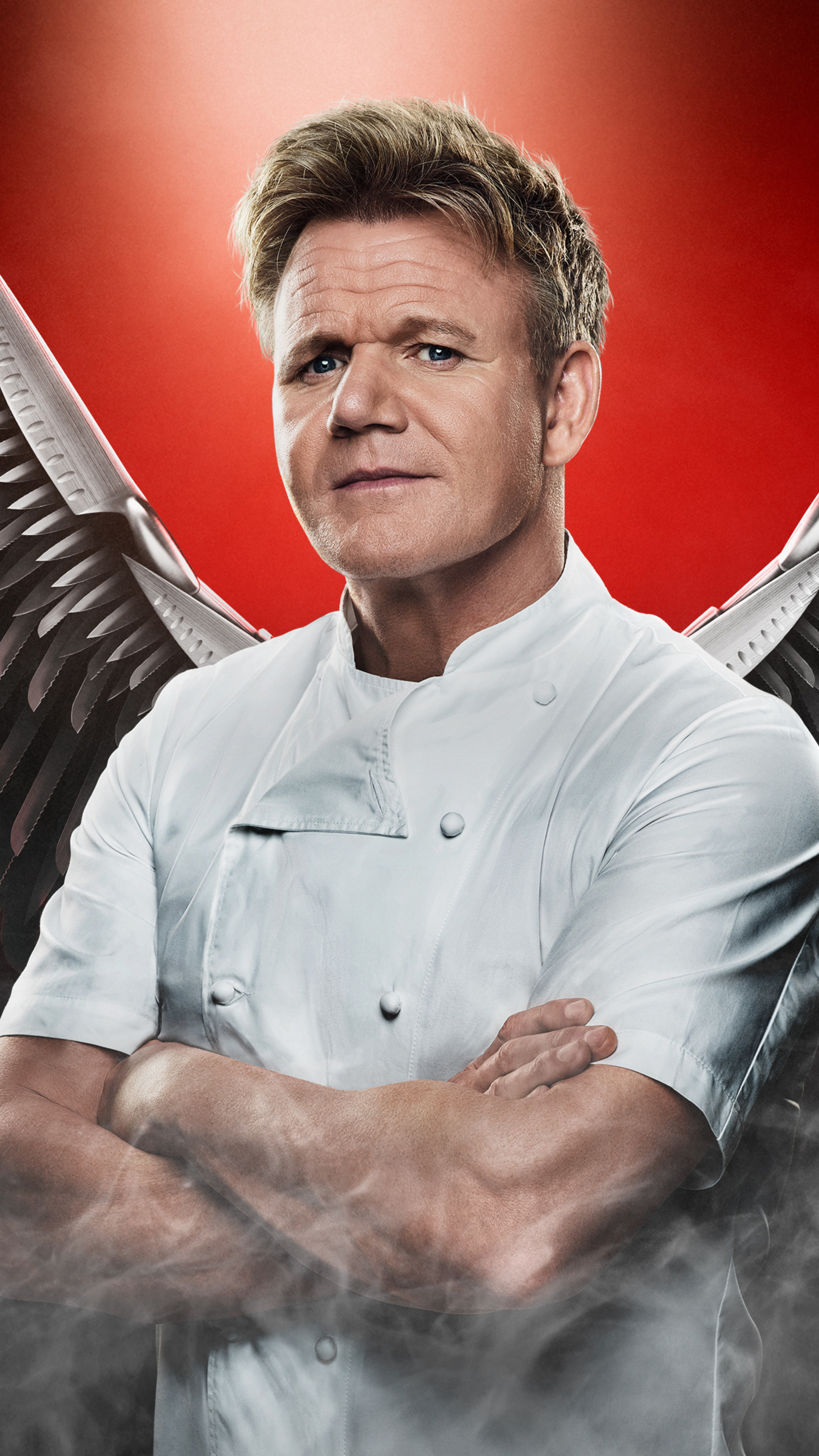 Gordon Ramsay, Hell's Kitchen, Sony Xperia wallpapers, High-quality images, 2160x3840 4K Phone