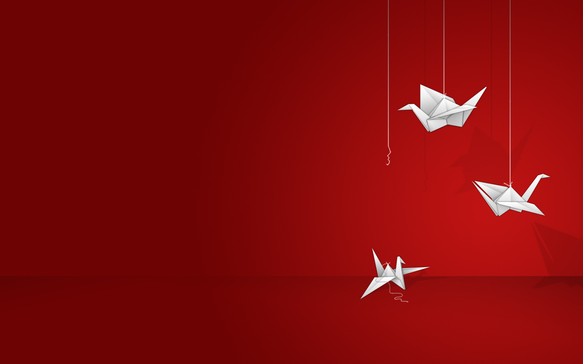 Paper Crane, Origami minimalist wallpapers, Top free, Simplicity in art, 1920x1200 HD Desktop