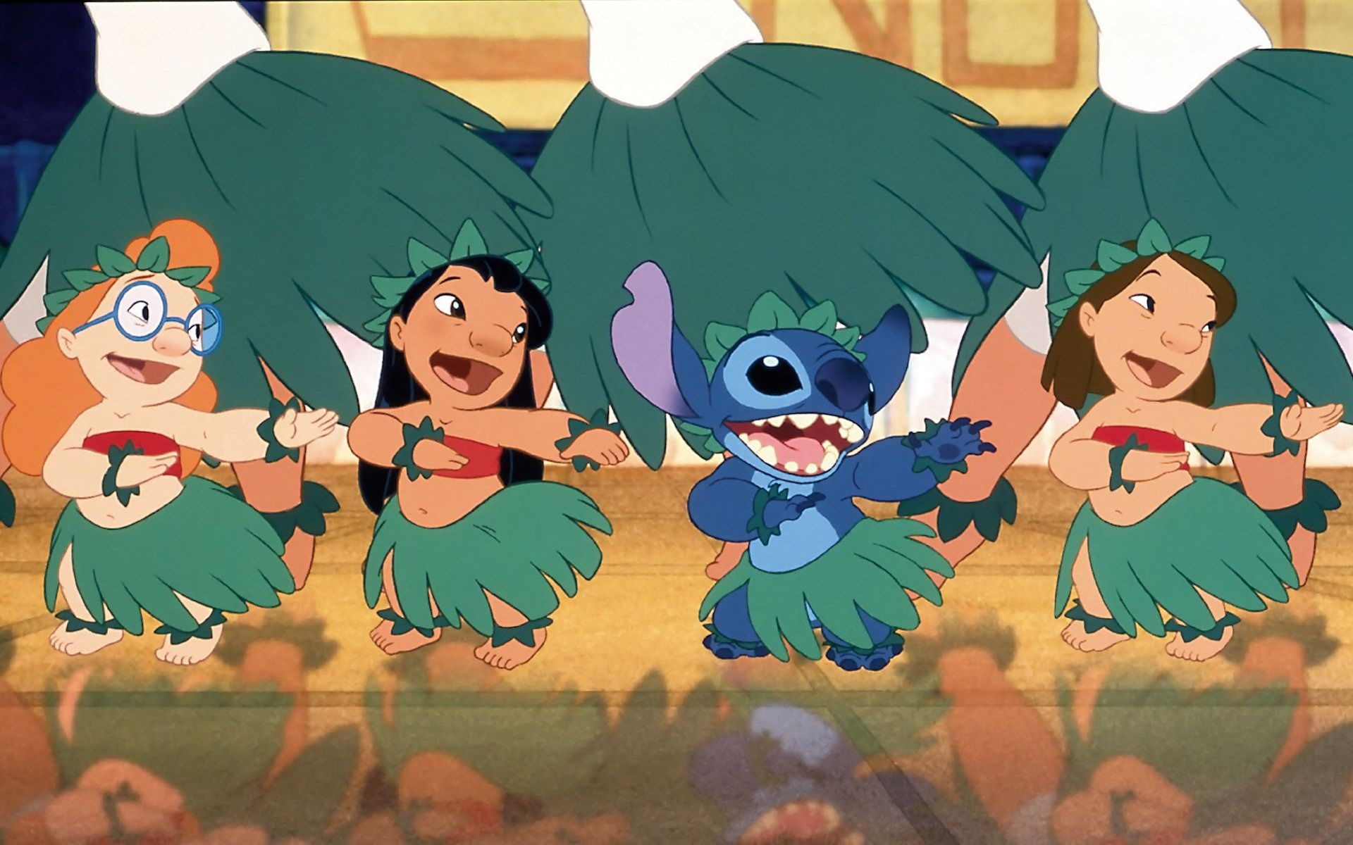 Lilo and Stitch series, Dancing Stitch wallpapers, Backgrounds, 1920x1200 HD Desktop