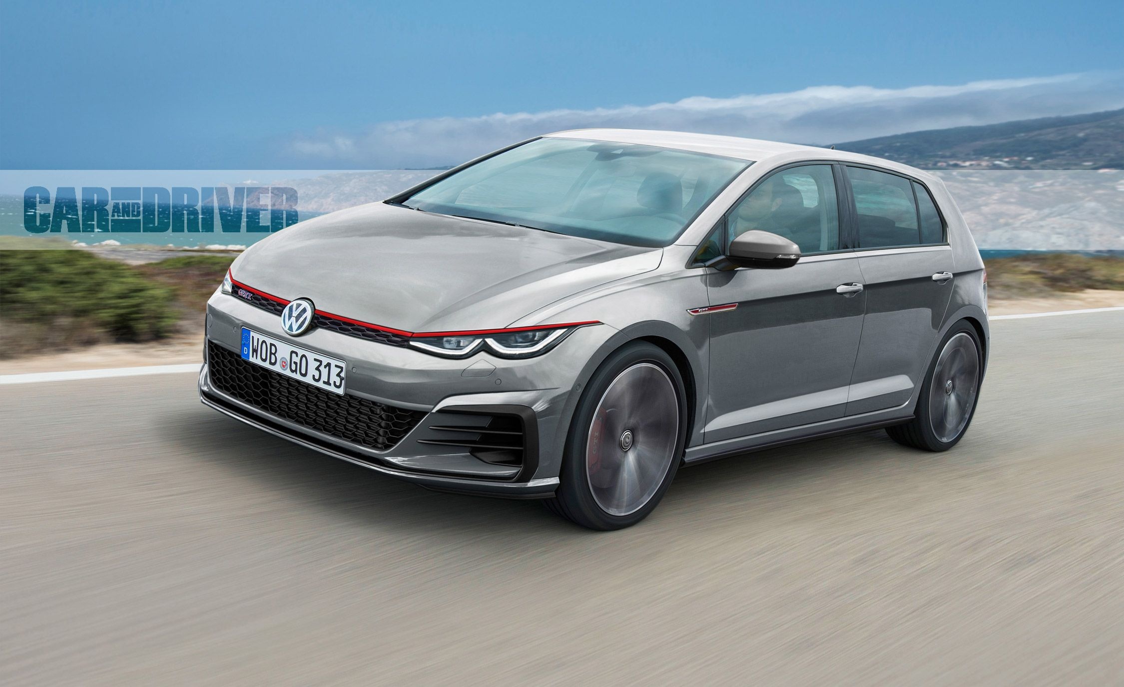 2020 Volkswagen Golf GTI, Hot hatch greatness, 2250x1380 HD Desktop