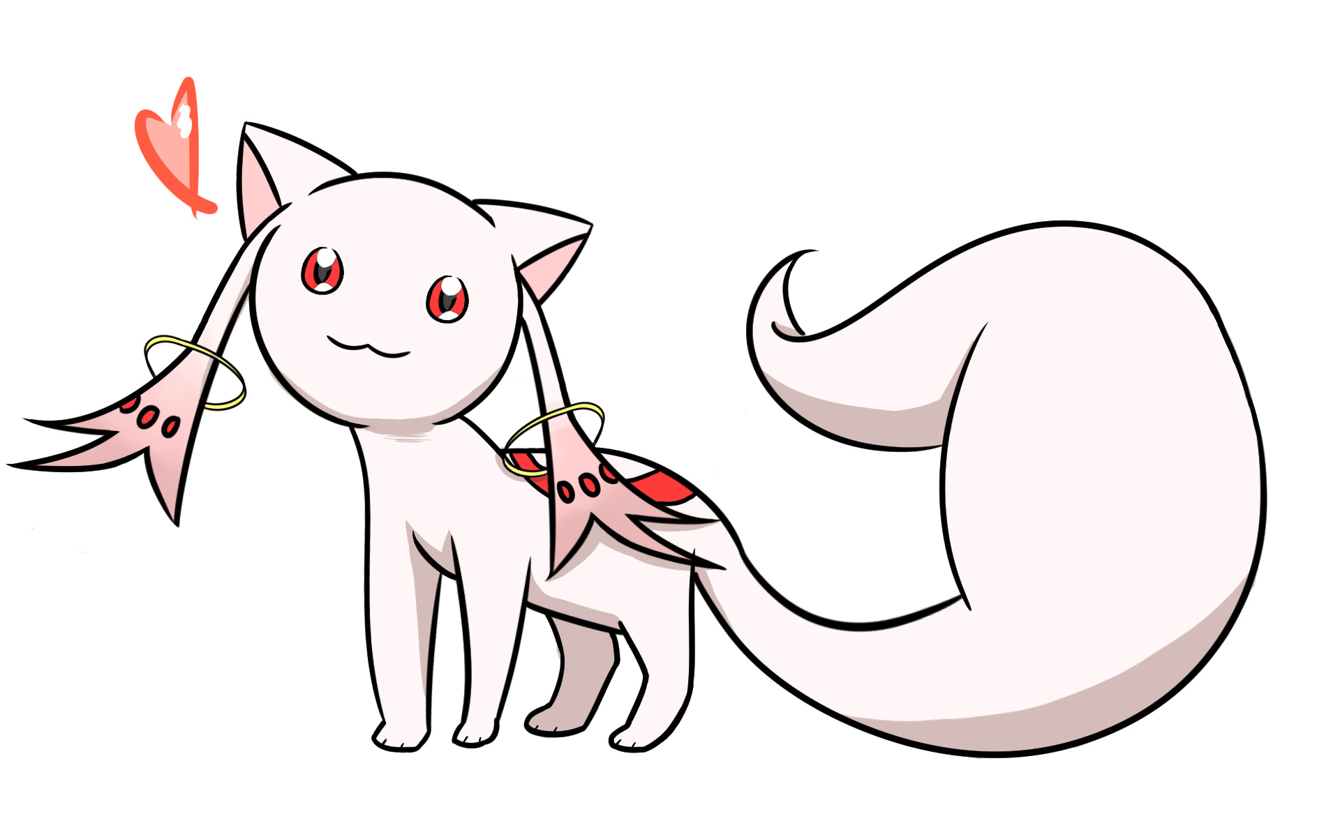 Kyubey, Puella Magi Madoka Magica, Imgur, 1920x1200 HD Desktop