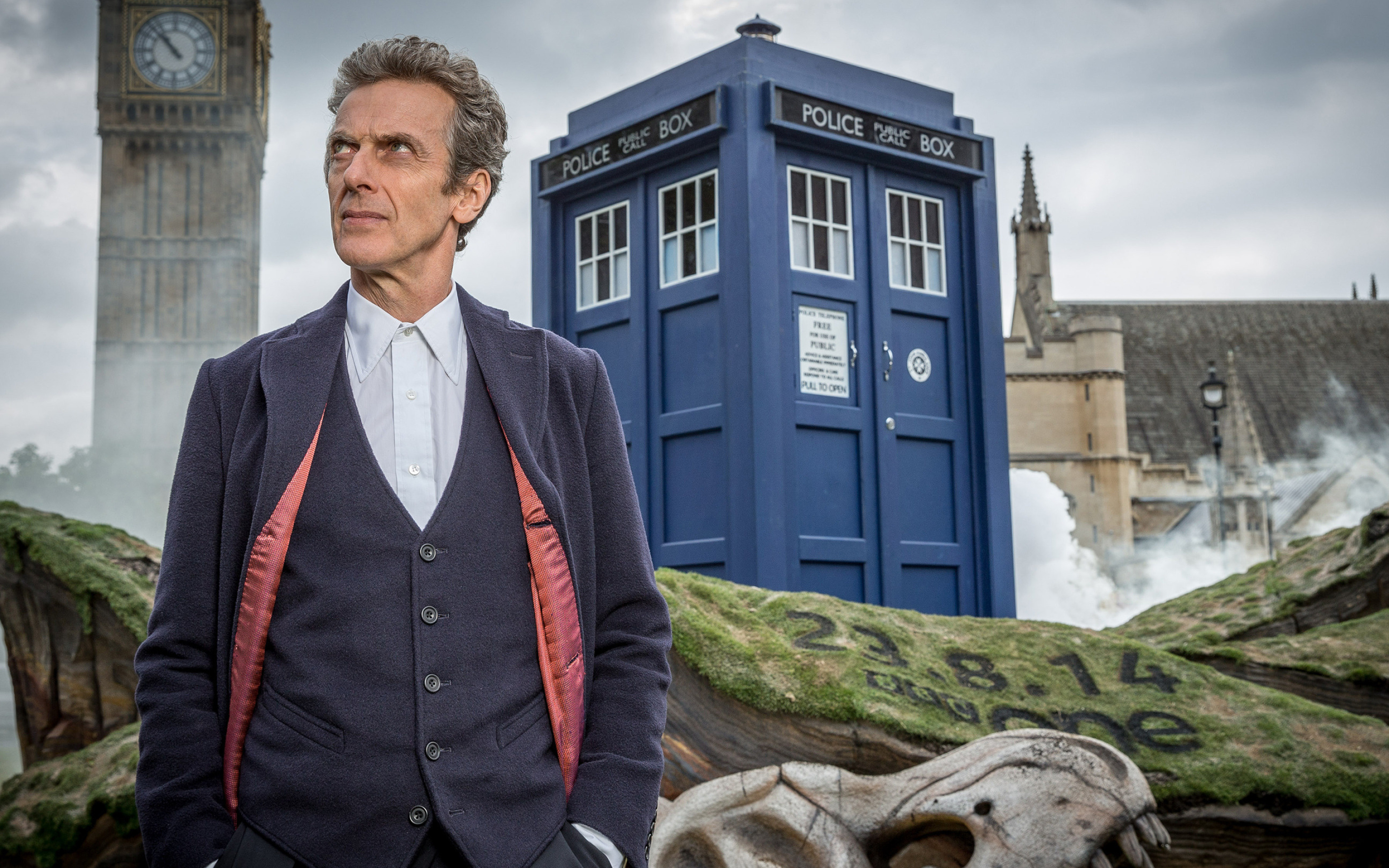 Peter Capaldi wallpapers, John Tremblay, Doctor Who, 2880x1800 HD Desktop