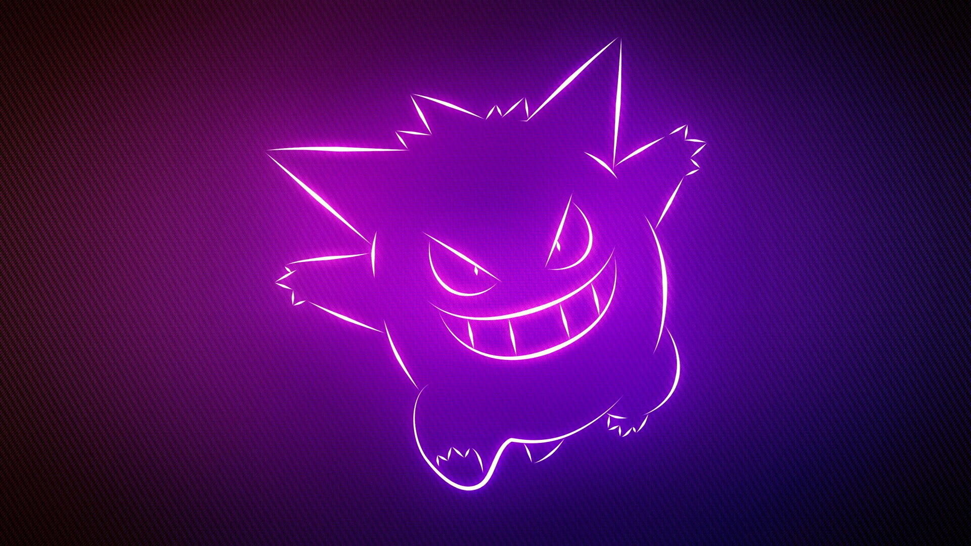 Dark wallpaper, Eerie atmosphere, Shadowy theme, Haunter and Gengar, 1920x1080 Full HD Desktop