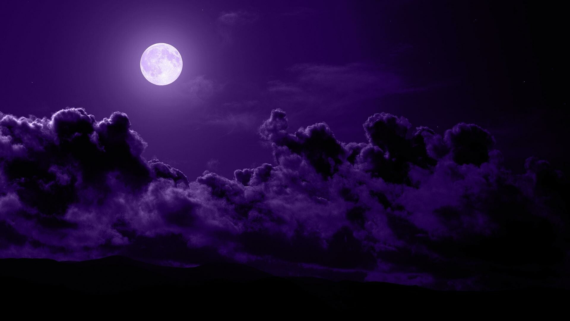 Moonlit wonders, Nighttime beauty, Mesmerizing glow, Celestial magic, 1920x1080 Full HD Desktop