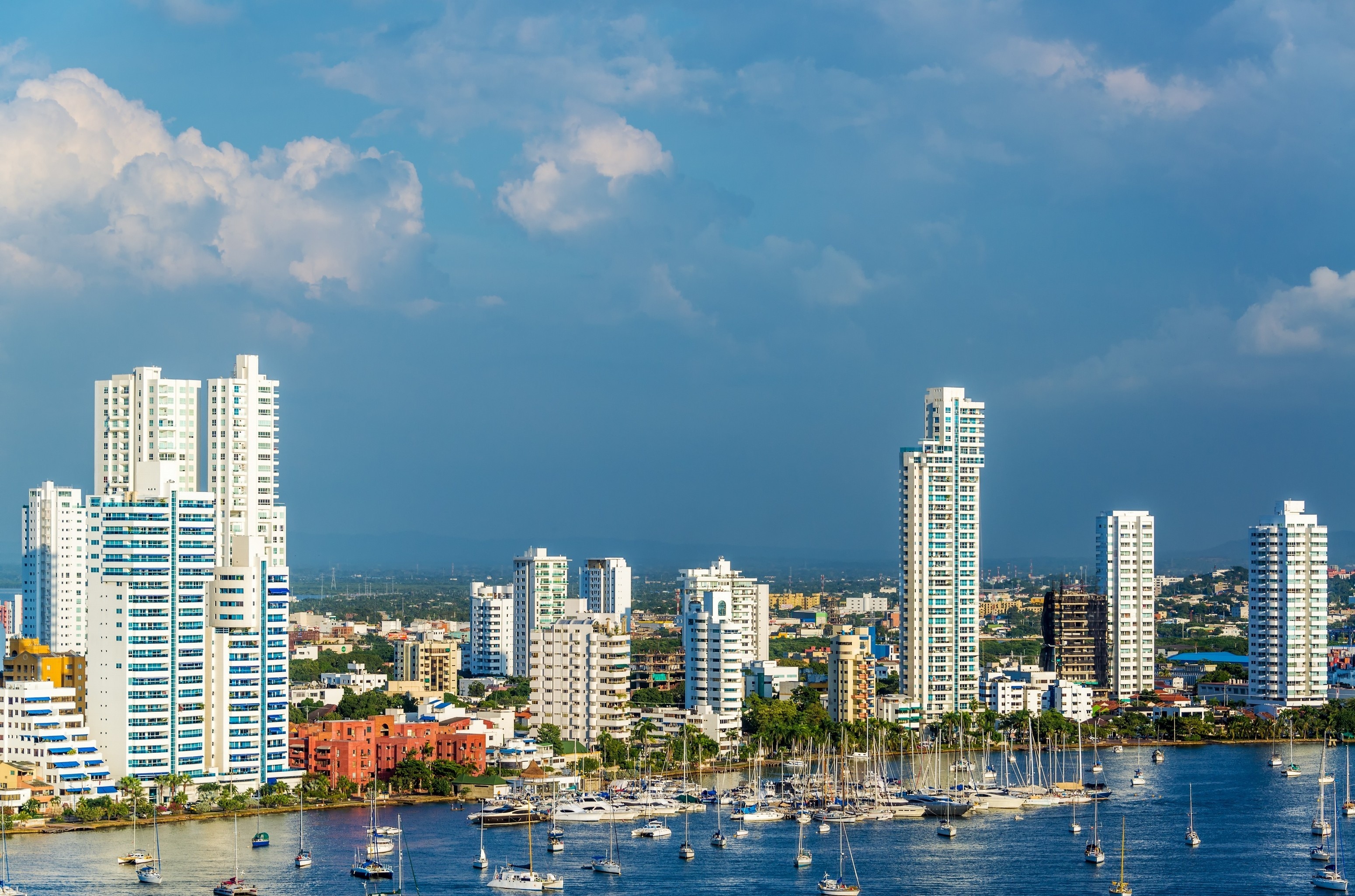 Cartagena, Colombia, Vibrant city, Cultural heritage, Colorful streets, 3100x2050 HD Desktop