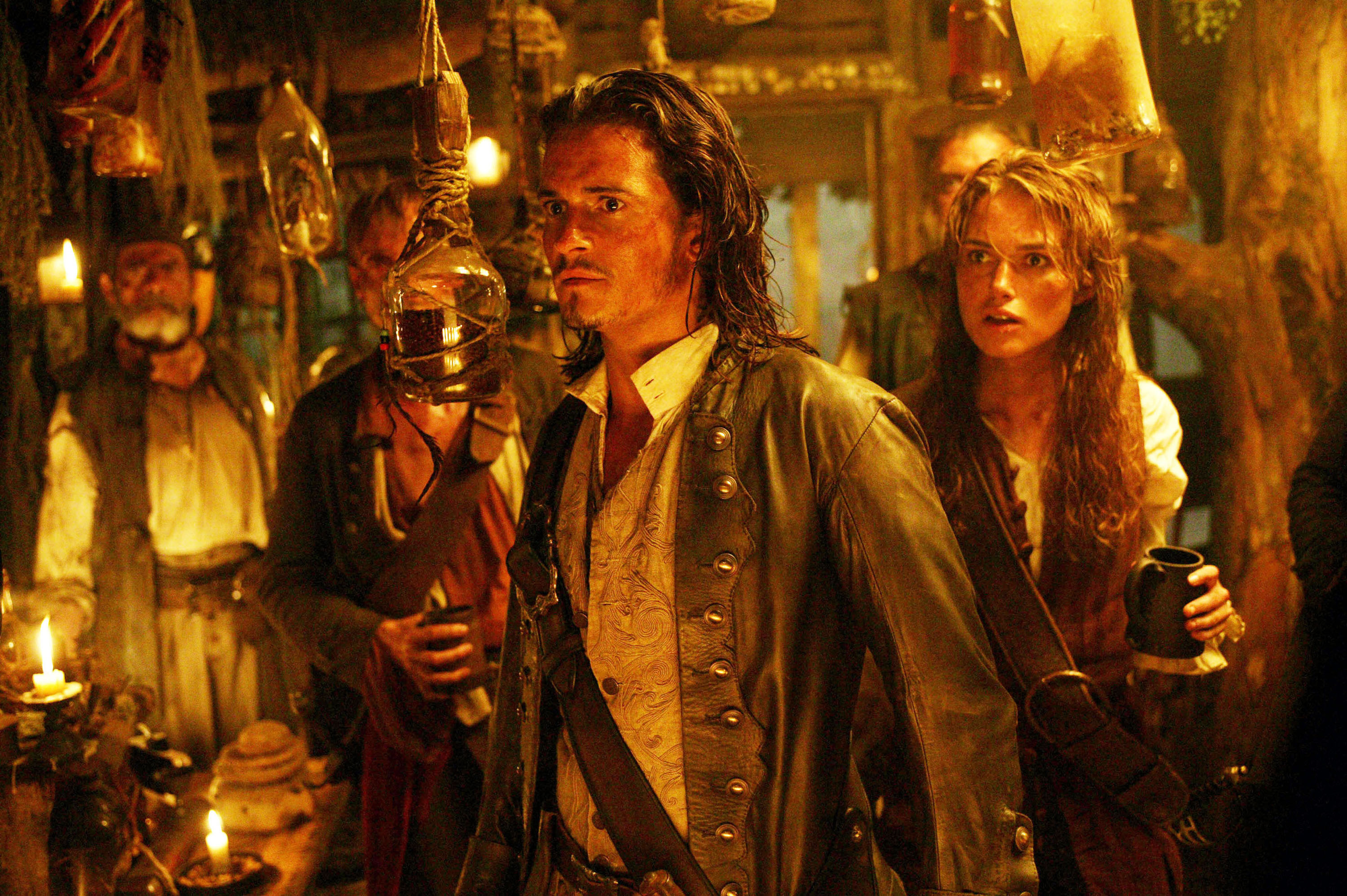 Keira Knightley, Pirates of the Caribbean, Orlando Bloom, Will Turner, 3000x2000 HD Desktop