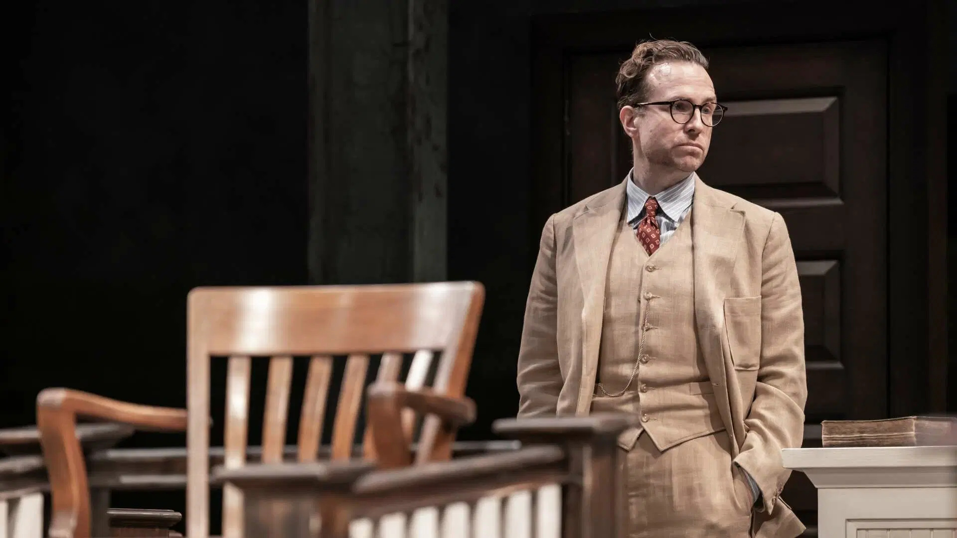 Rafe Spall, Kill a Mockingbird, Gielgud Theatre, Theatre weekly, 1920x1080 Full HD Desktop