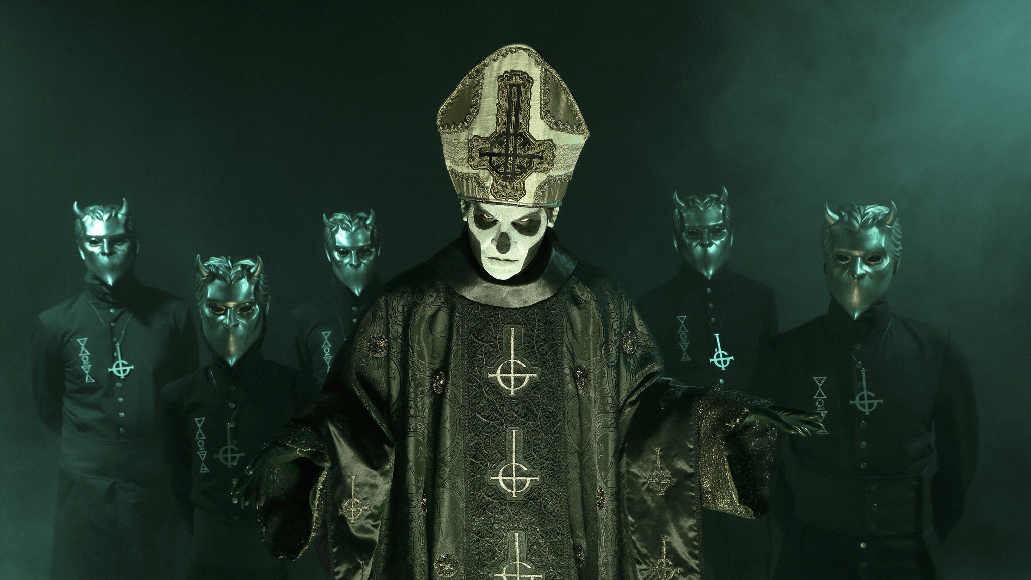 Papa Emeritus III, Ghost (Band) Wallpaper, 2050x1160 HD Desktop