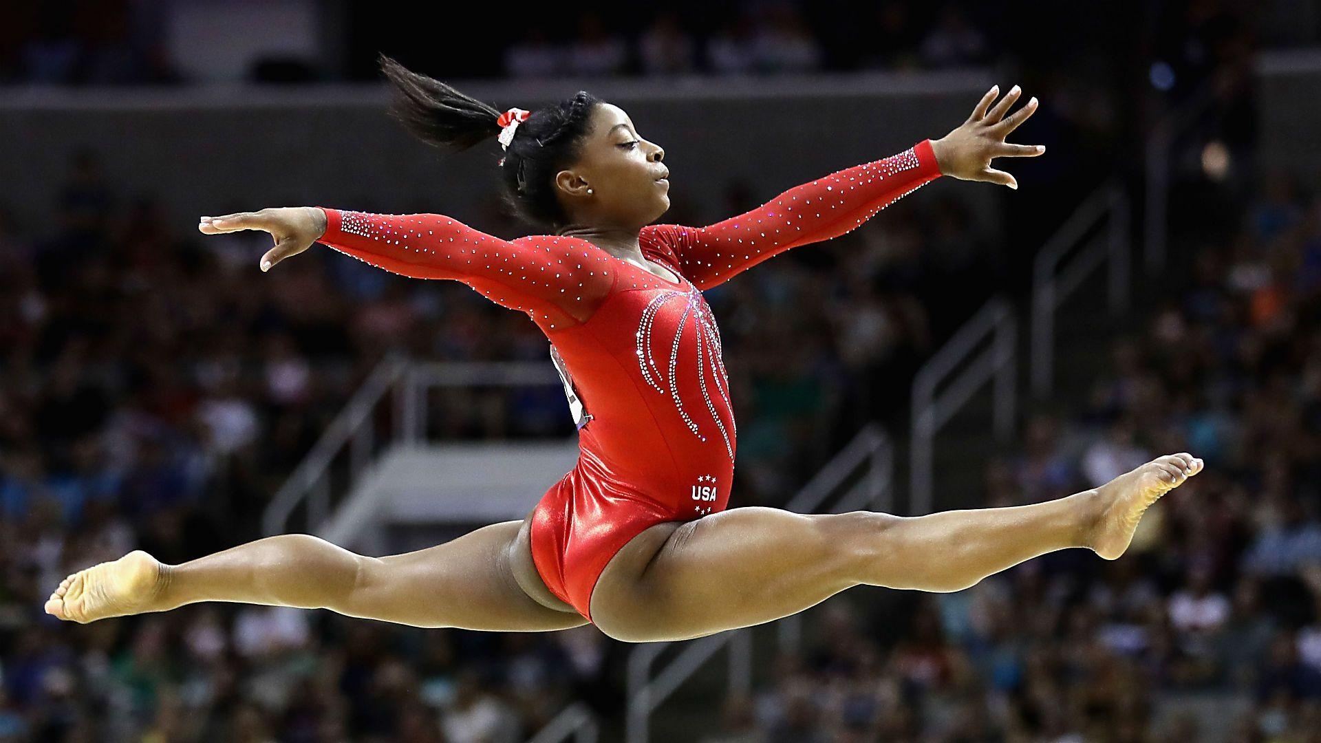 Simone Biles, Acrobatic Sports Wallpaper, 1920x1080 Full HD Desktop