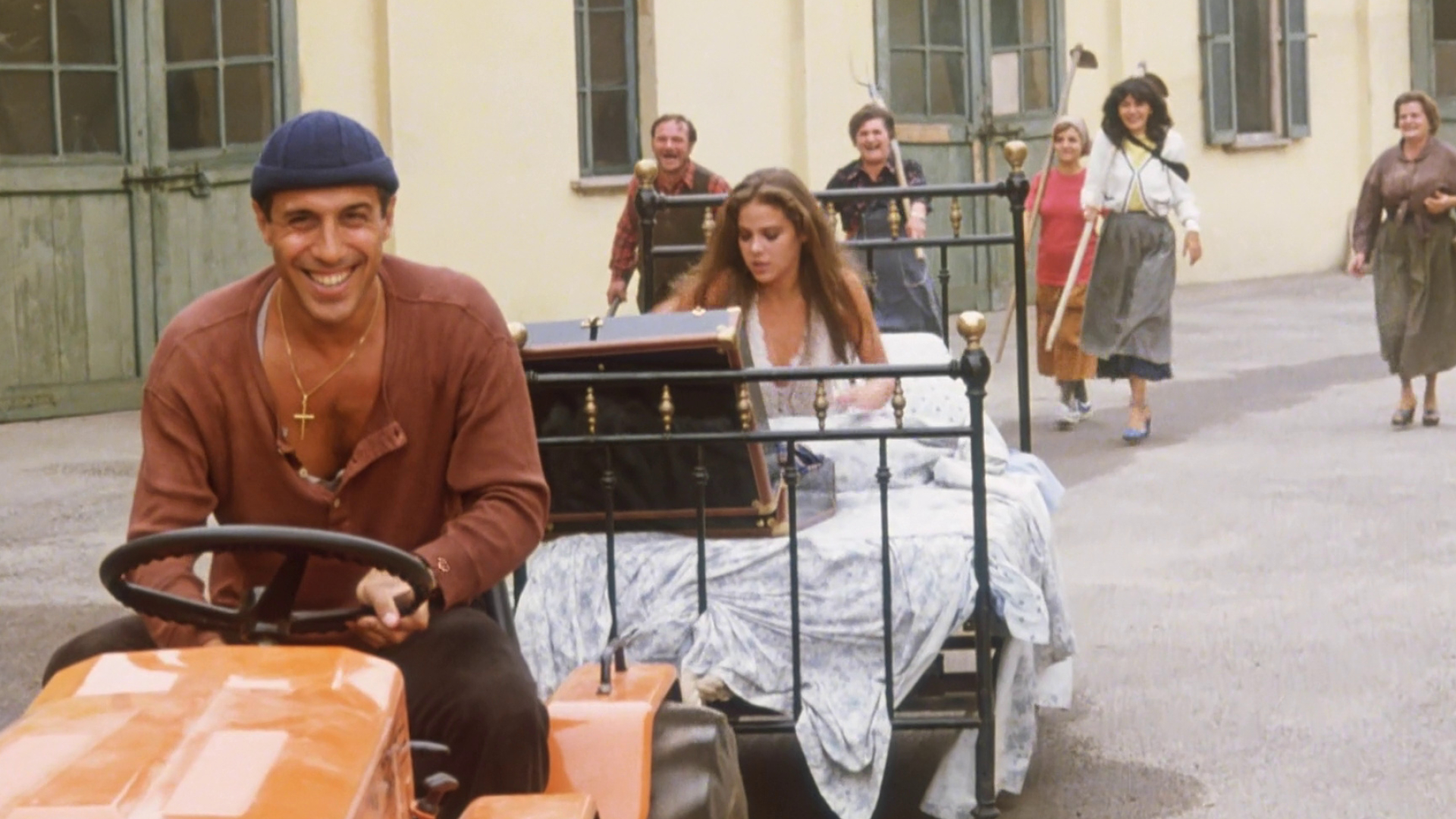 Adriano Celentano, Collaborating with Ornella Muti, Iconic performances, Endearing chemistry, 1920x1080 Full HD Desktop