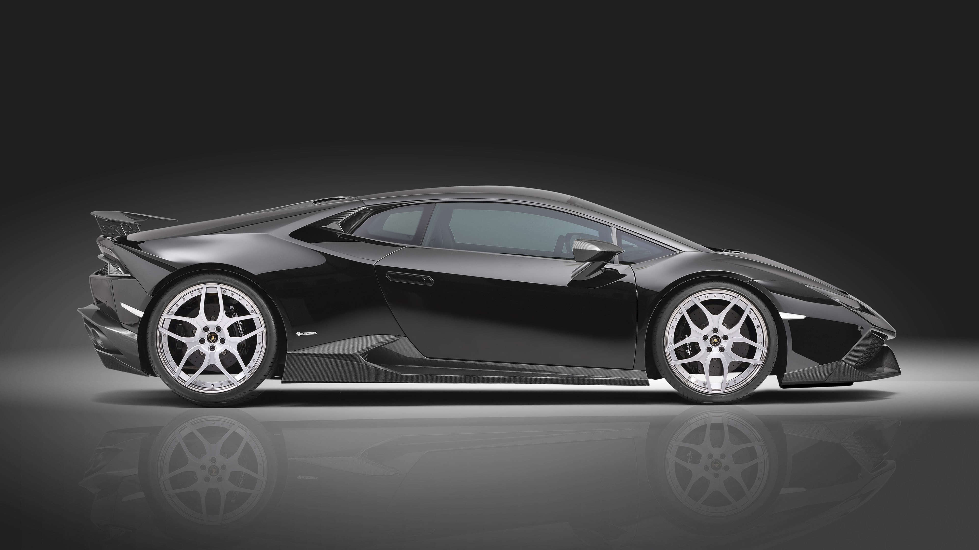 LP 610-4 Coupe Side view, LP Cars Wallpaper, 3840x2160 4K Desktop