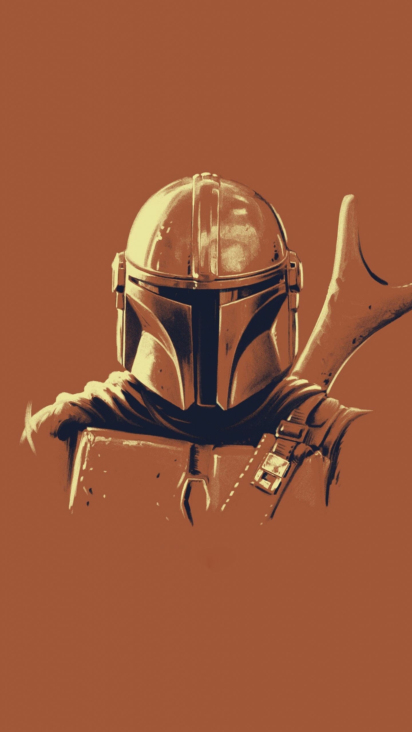 The Mandalorian, Customizable wallpapers, Fan artwork, Epic visuals, 1440x2560 HD Phone