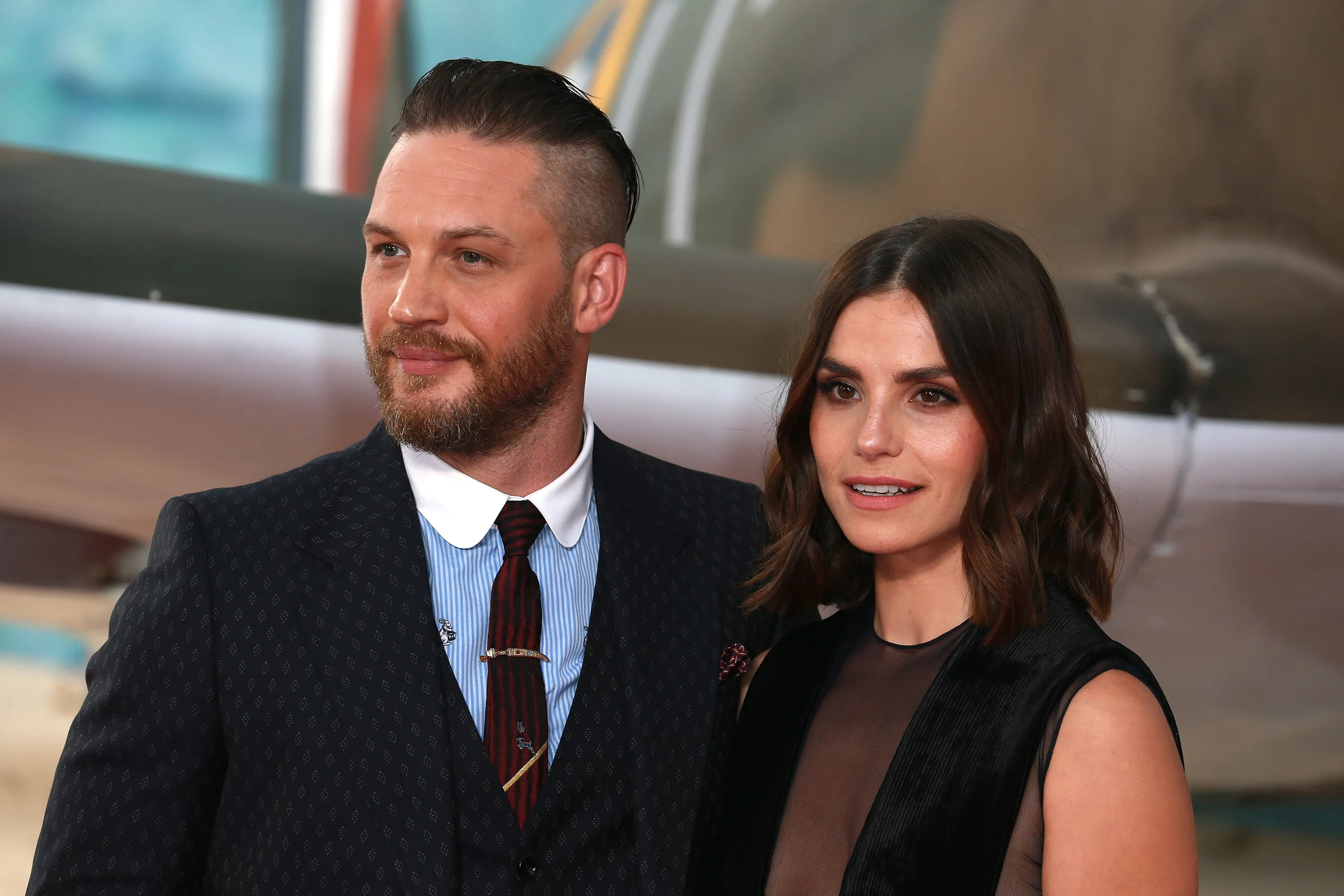 Tom Hardy, Charlotte Riley, second child, together, 3000x2000 HD Desktop