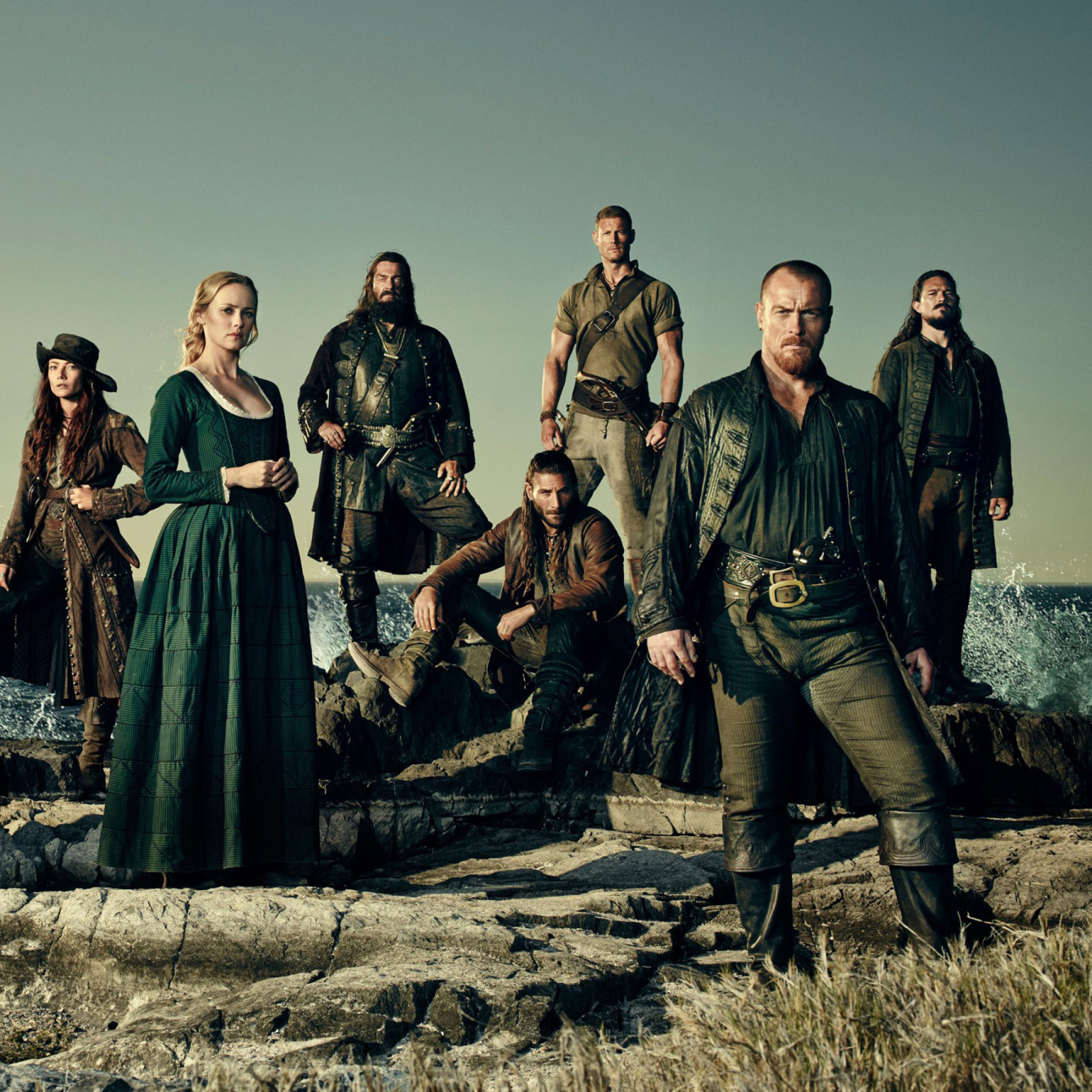 Black Sails TV Series, Season 4, Wallpaper, iPad 3, 2050x2050 HD Phone