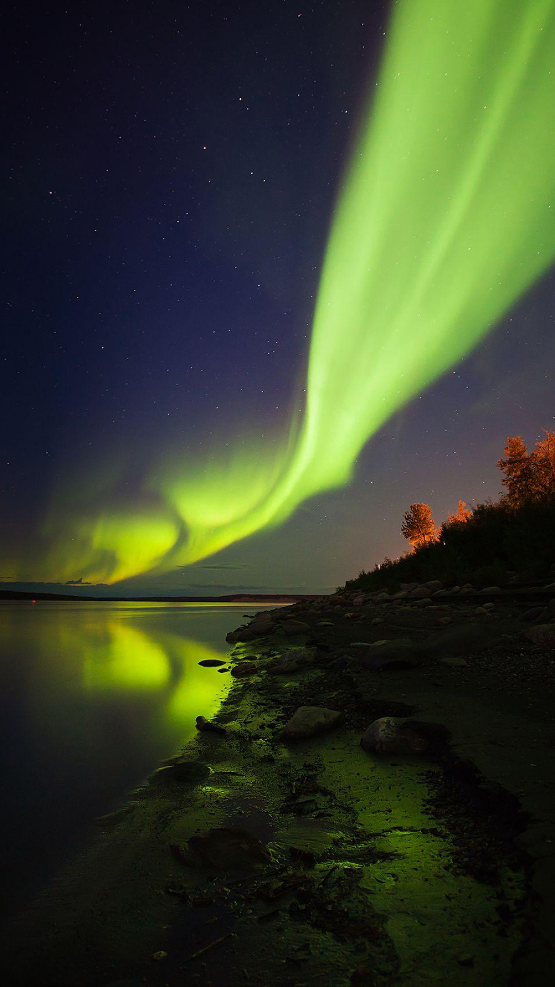 Mackenzie River, Lenovo HD wallpapers, Nature's beauty, Free download, 1080x1920 Full HD Phone