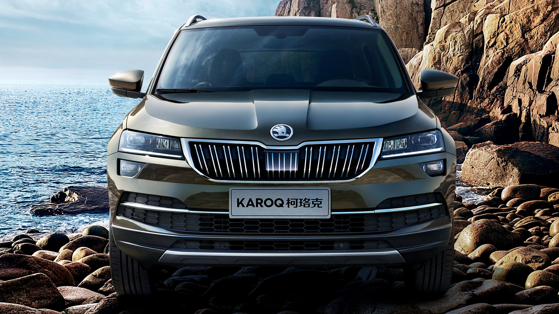 Skoda Karoq auto, 2018 model, Hintergrundbilder HD, 1920x1080 Full HD Desktop