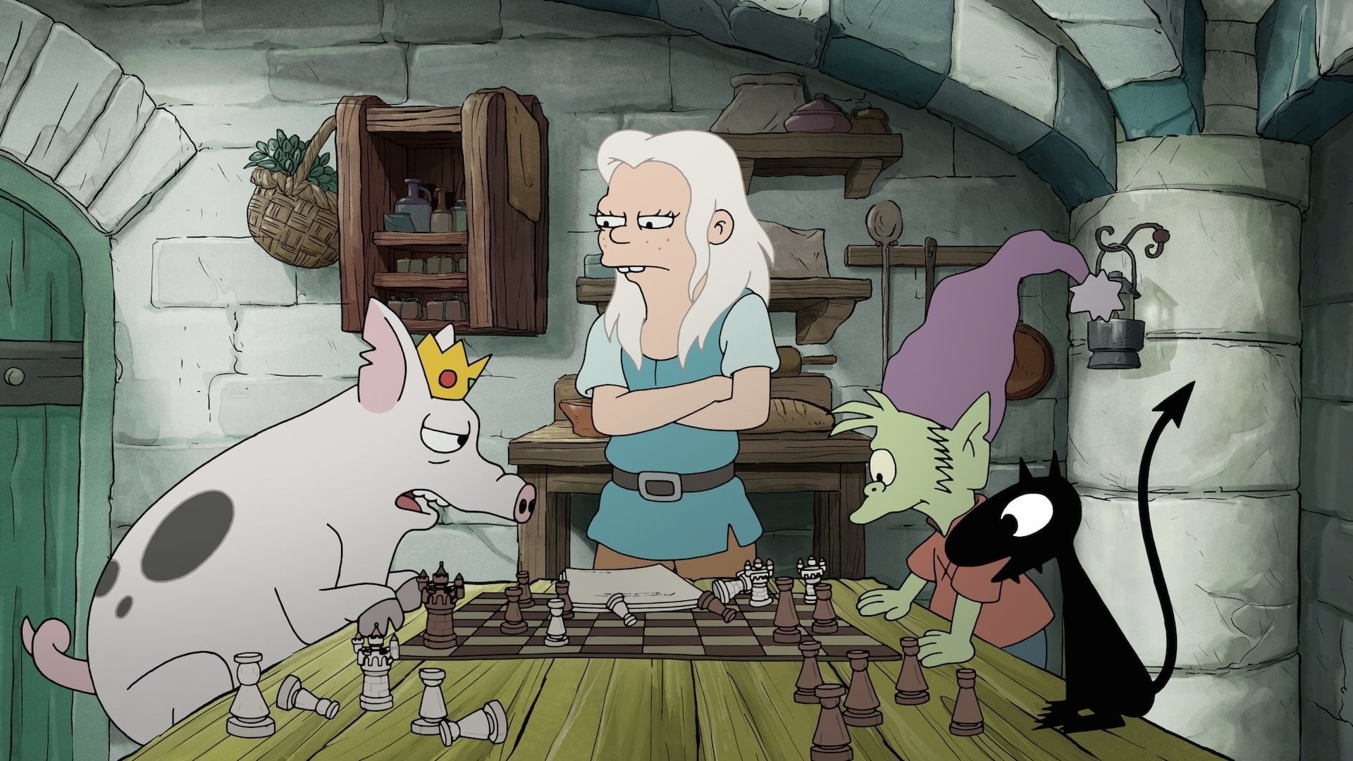 S02E08, Disenchantment Wallpaper, 1920x1080 Full HD Desktop