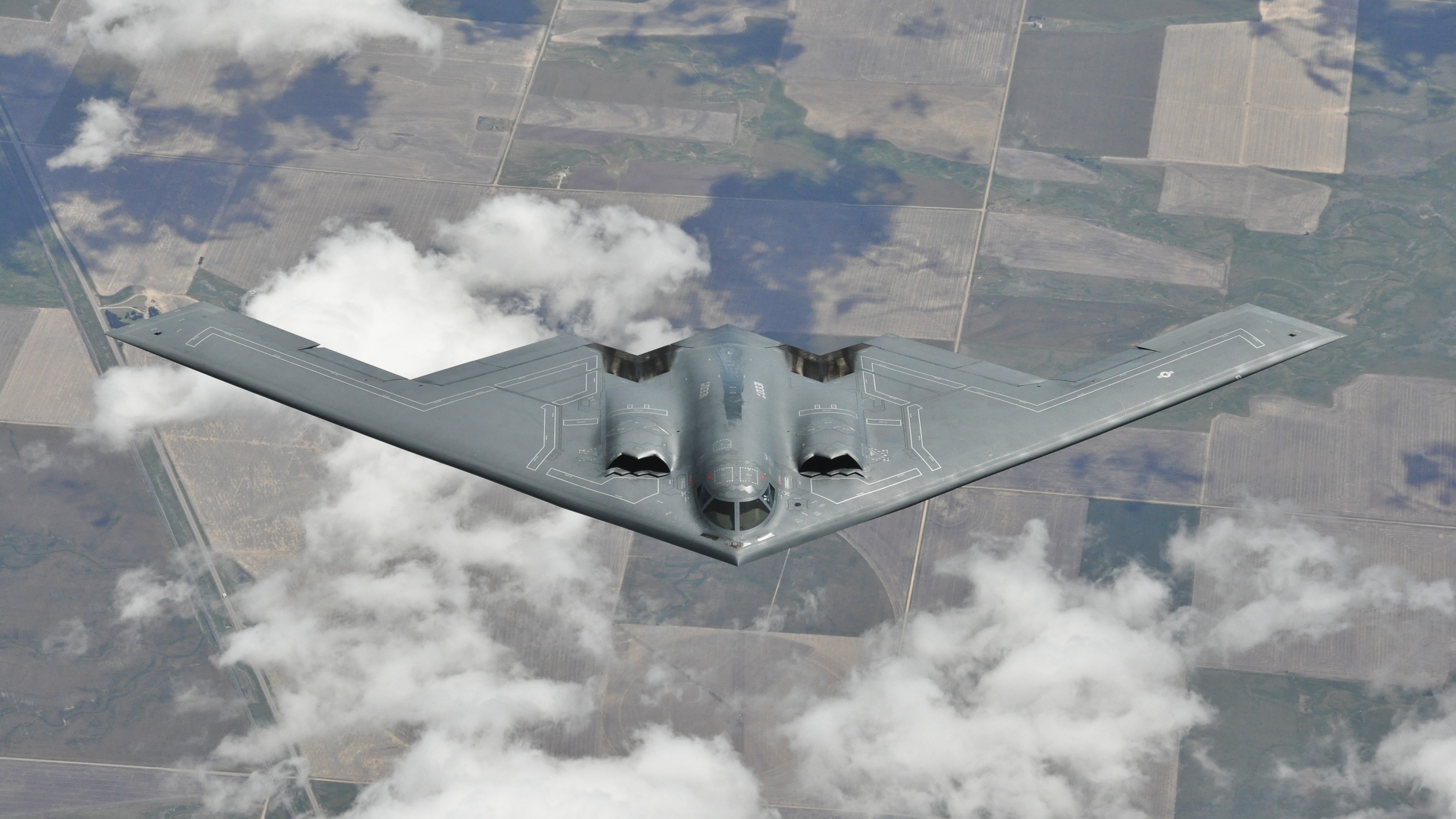 Northrop Grumman, B-2 Spirit, Stealth bomber, 3840x2160 4K Desktop