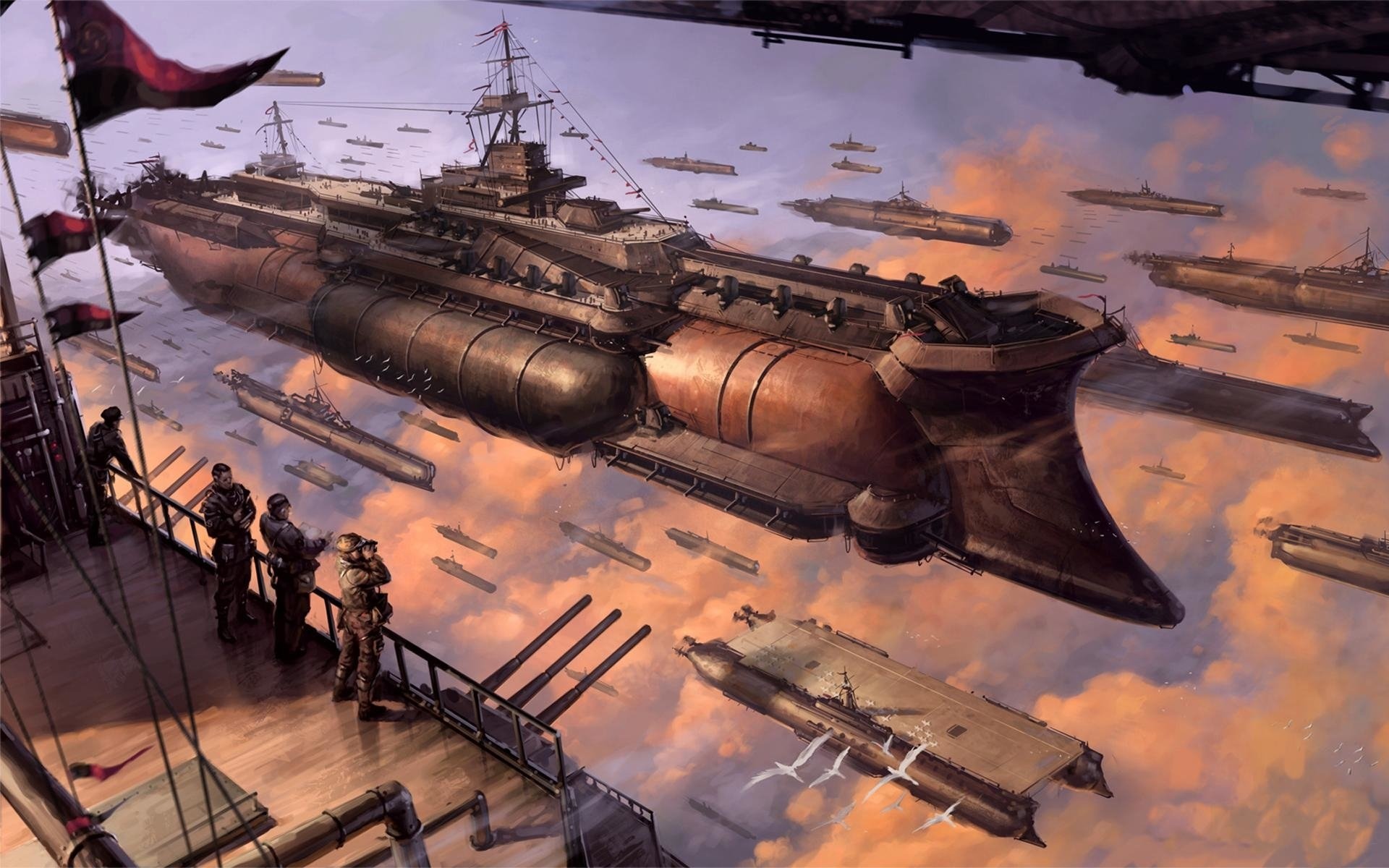 Last Exile, Anime adventure, Epic wallpapers, Stunning visuals, 1920x1200 HD Desktop