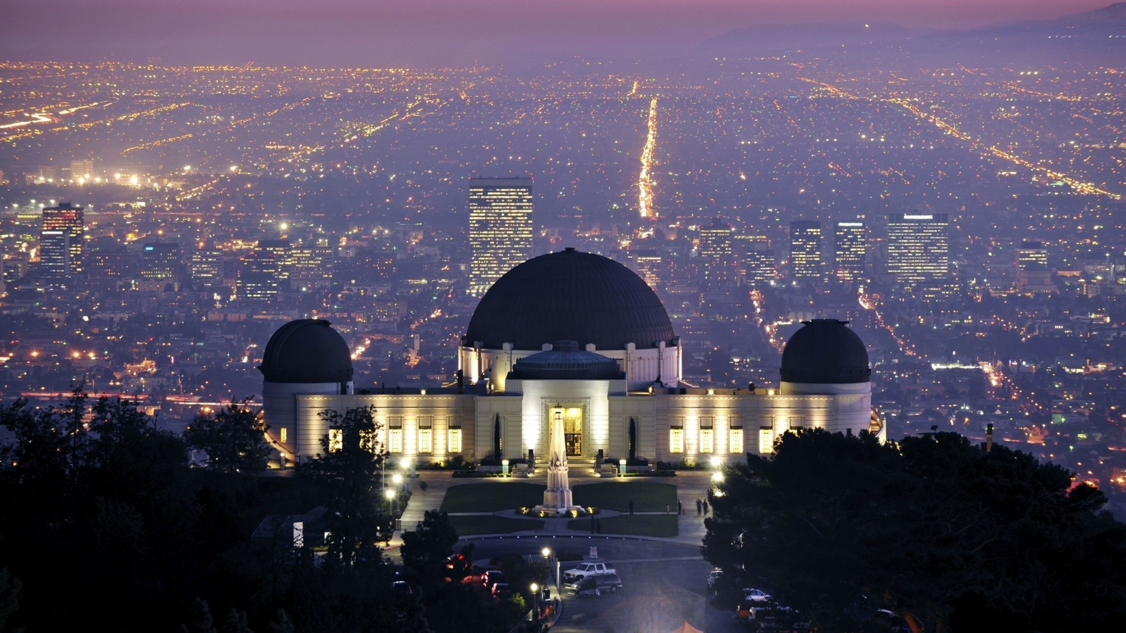 Griffith Observatory, Los Angeles Wallpaper, 3840x2160 4K Desktop