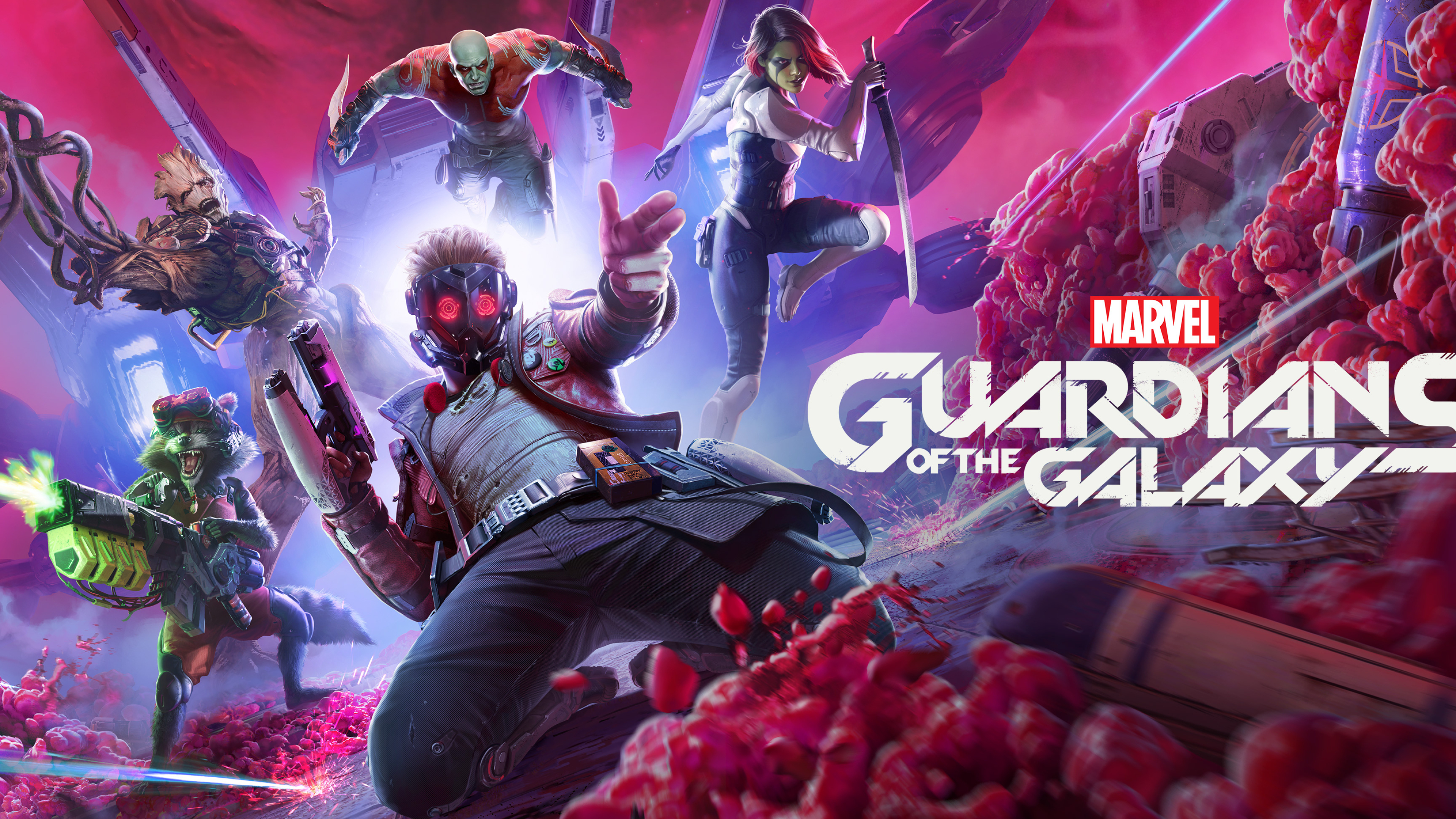 Marvel's Guardians of the Galaxy, 4K Ultra HD, Background image, 3840x2160 4K Desktop