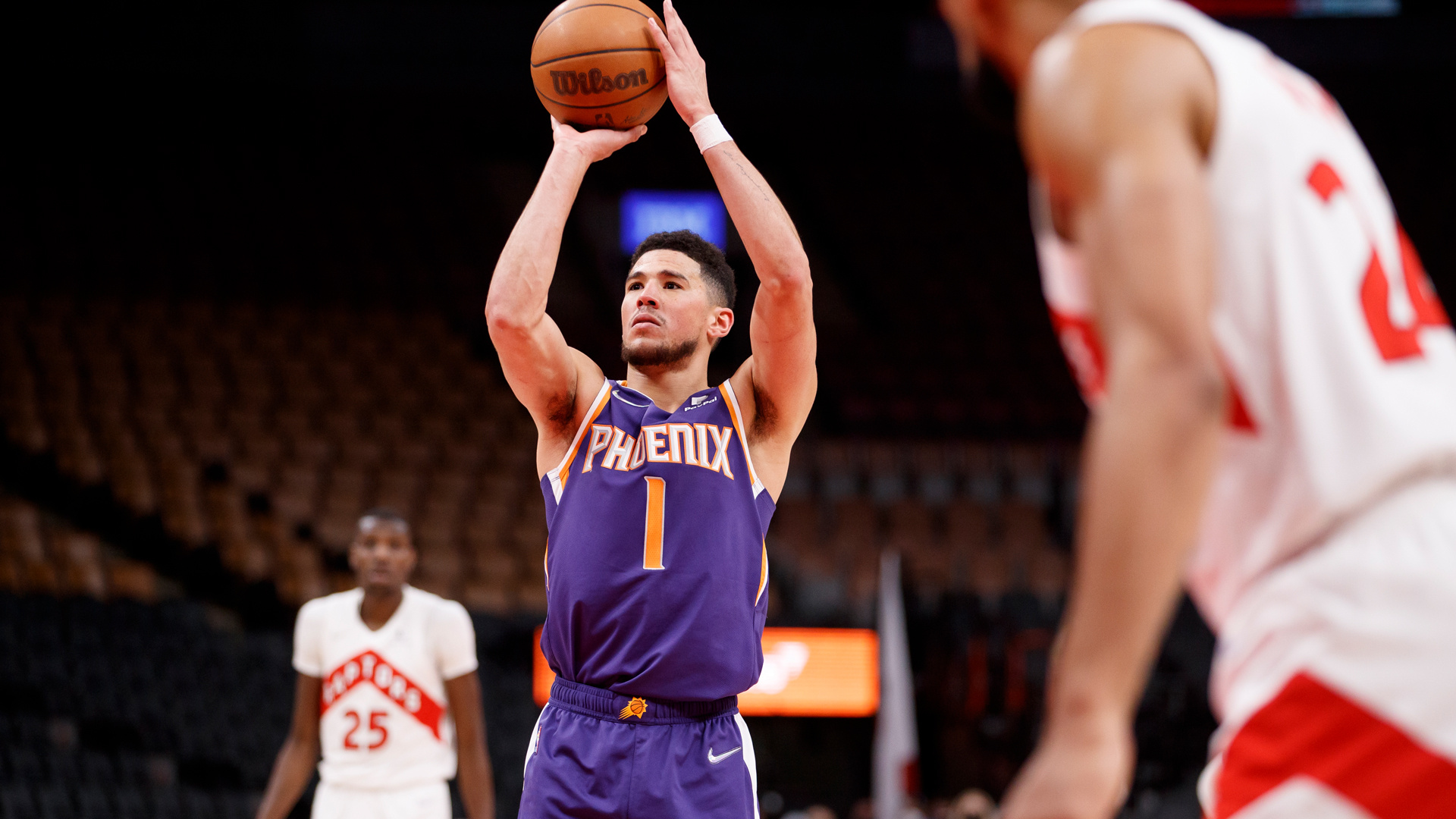 Devin Booker, Sports, Complaints, Raptors mascot, 1920x1080 Full HD Desktop