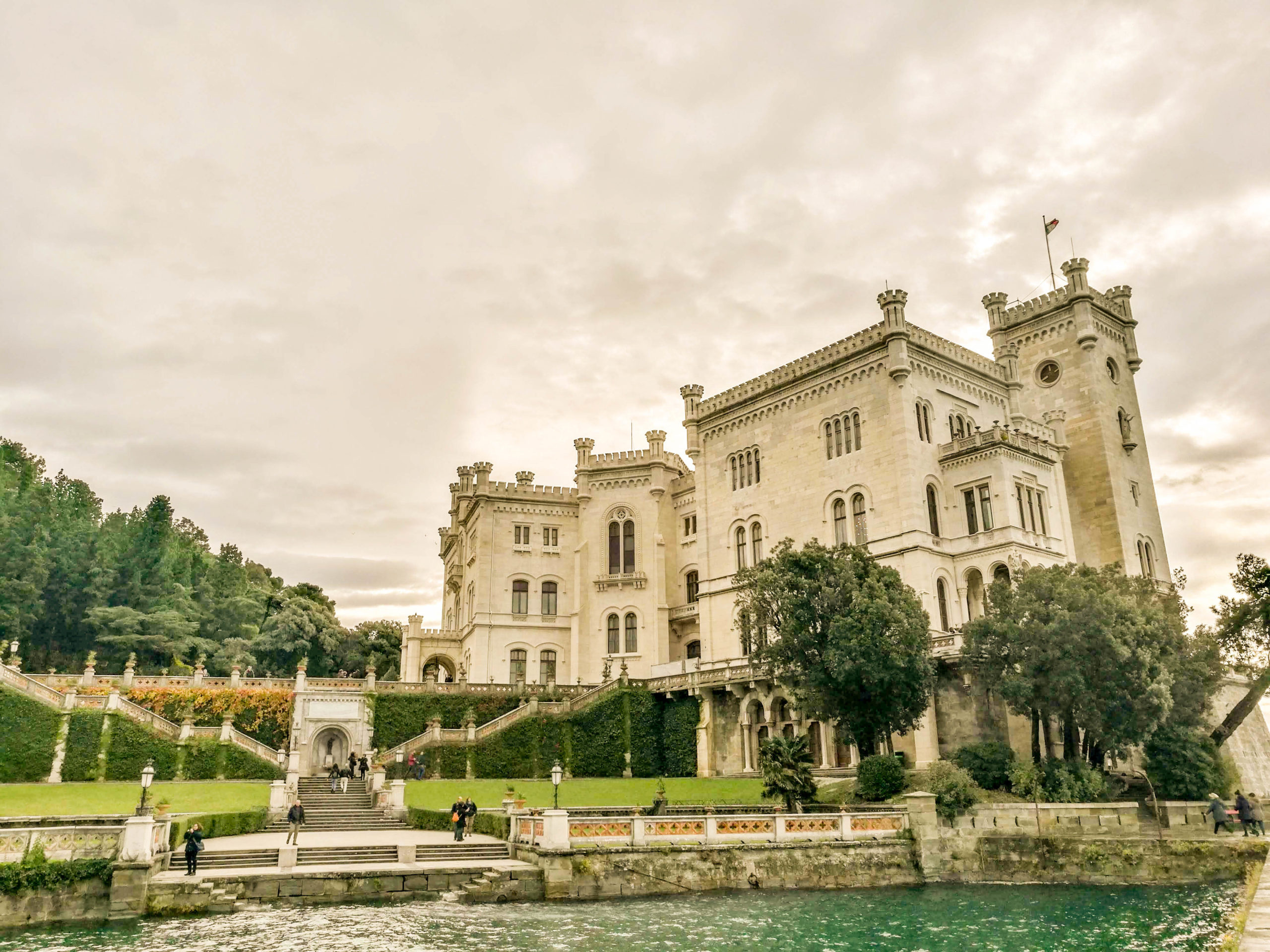 Miramare Castle, Koper shore excursions, Coastal city visit, Italy travels, 2560x1920 HD Desktop