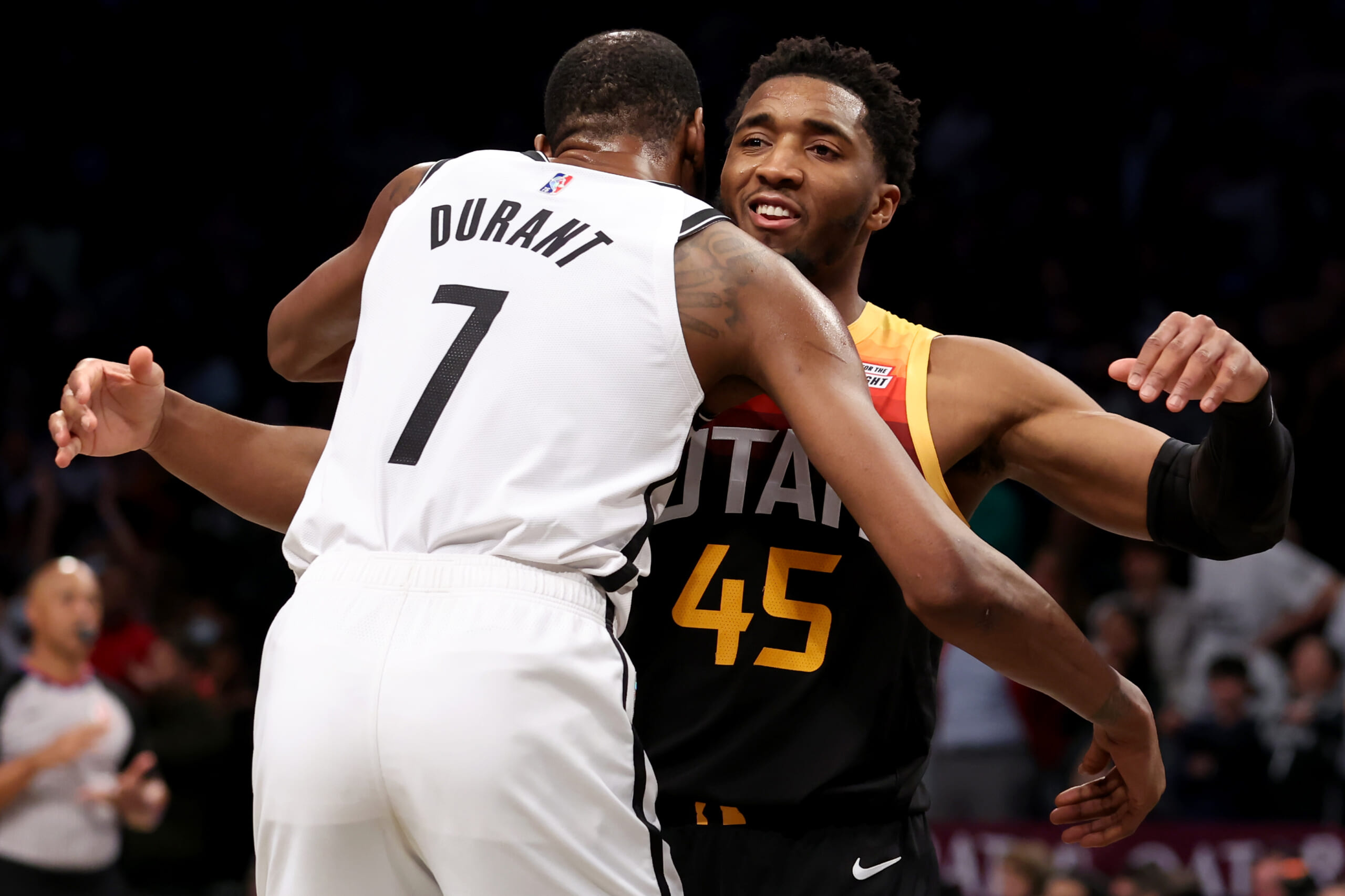 Donovan Mitchell and Kevin Durant, Brooklyn Nets Wallpaper, 2560x1710 HD Desktop