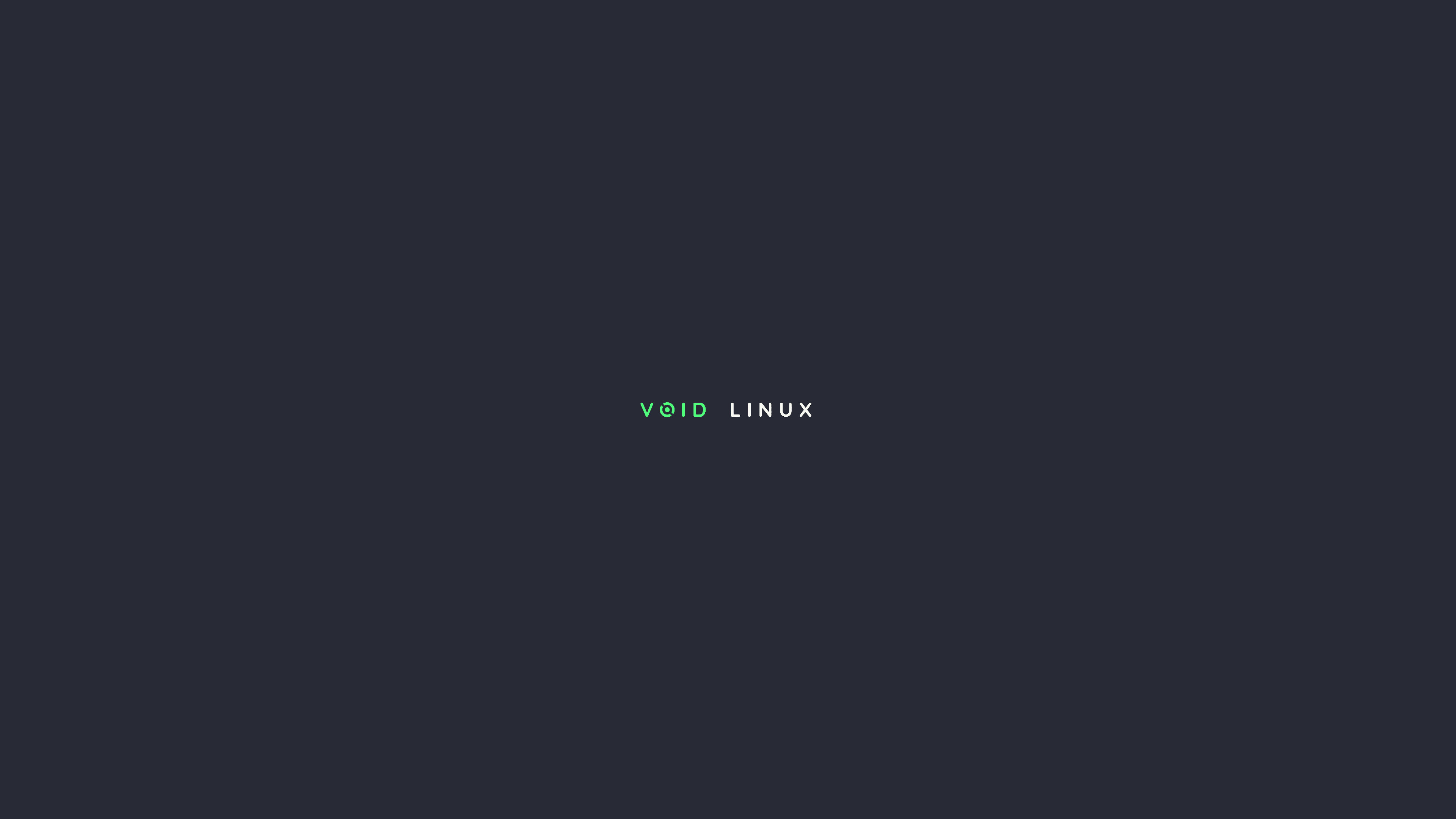 Void Linux, Geek Wallpaper, 3840x2160 4K Desktop