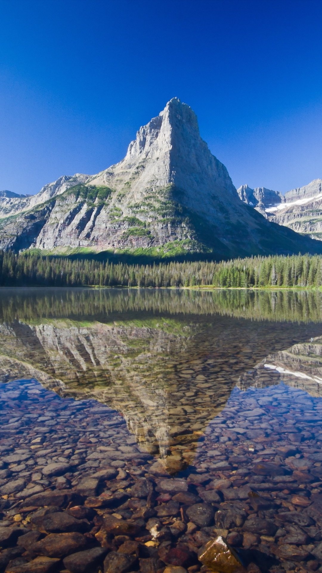 Glenn Lake, Montana Wallpaper, 1080x1920 Full HD Phone