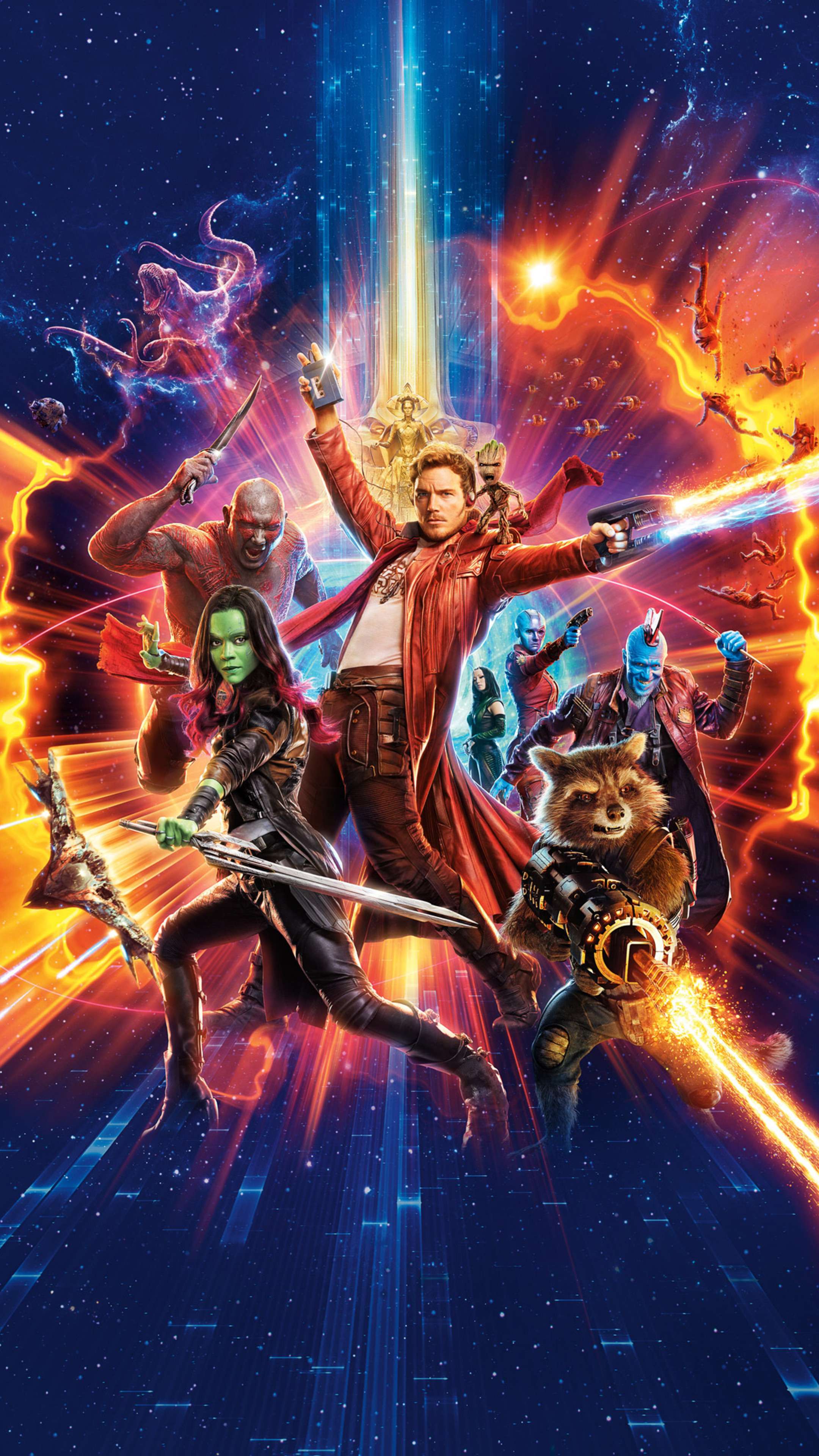 GOTG Vol 2, Guardians Of The Galaxy Wallpaper, 2160x3840 4K Phone